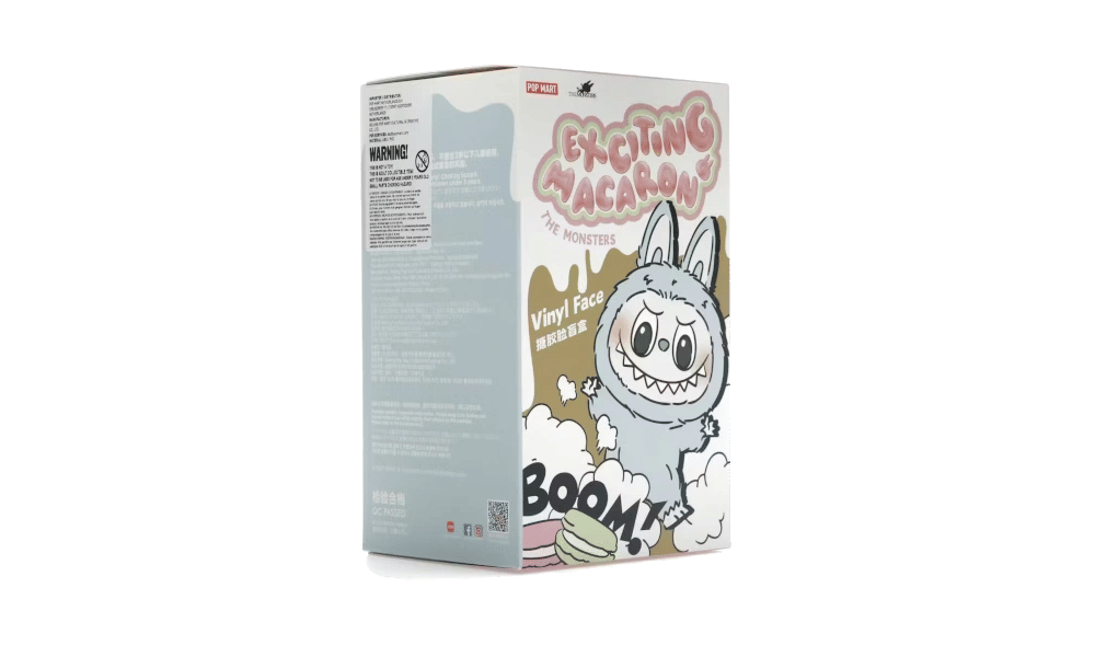 Pop Mart Labubu The Monsters Tasty Macarons Vinyl Plush Single Blind Box
