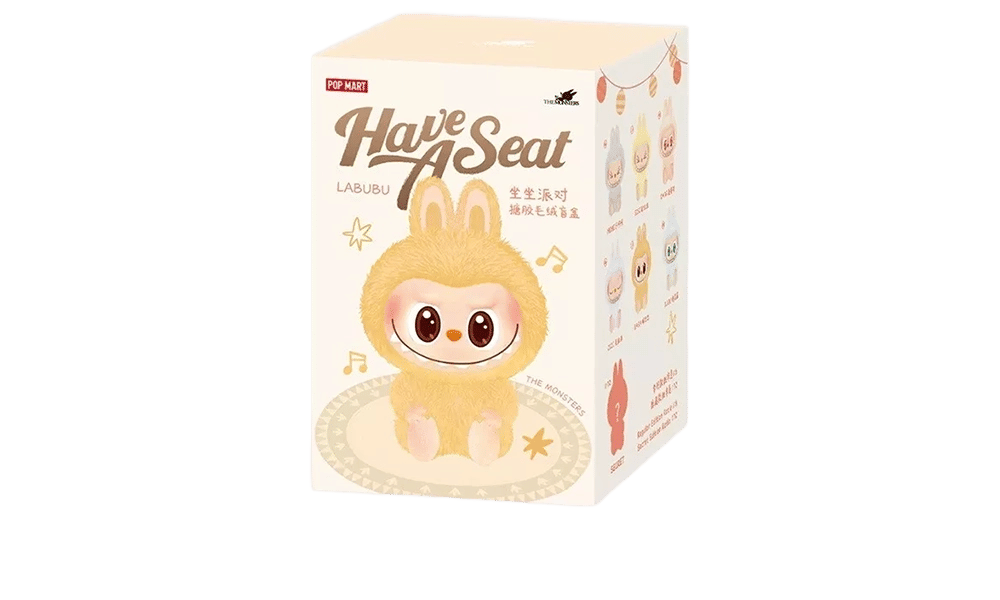 Pop Mart Labubu Blind Box The Monsters Have A Seat Vinyl Plush