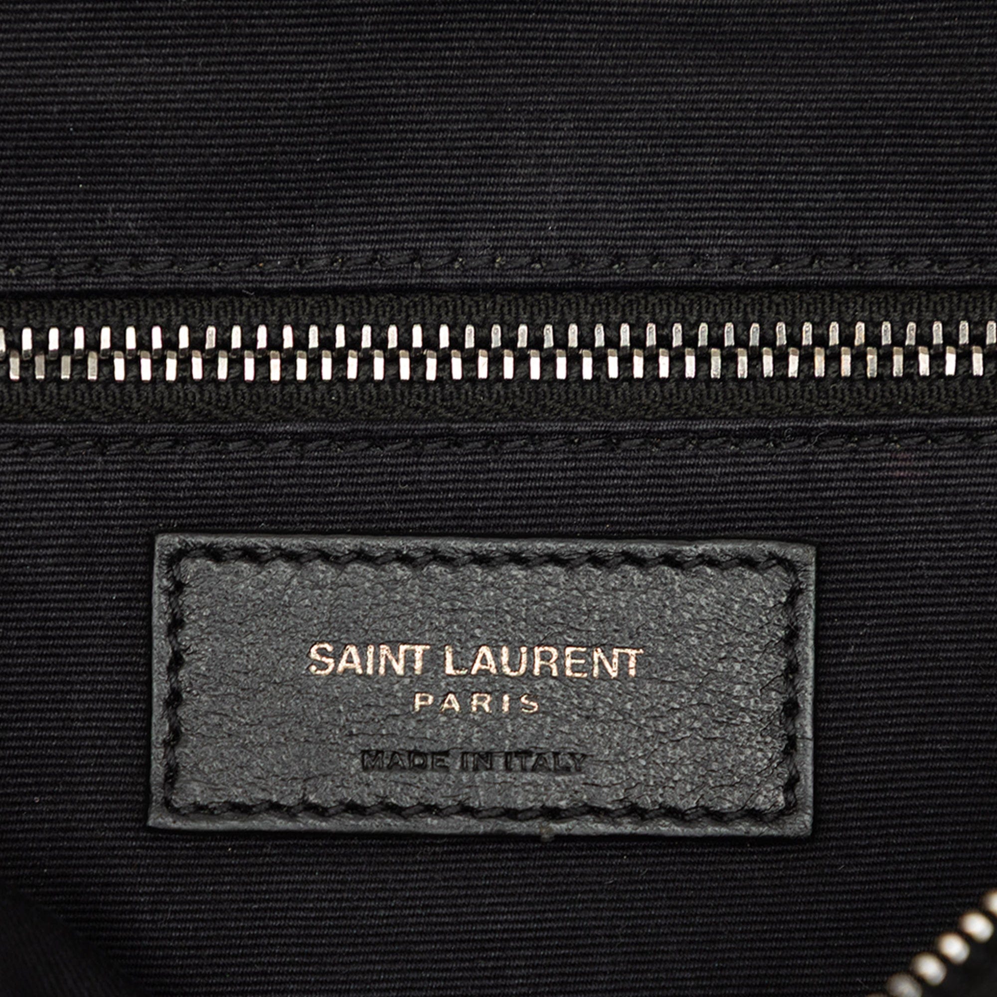 Saint Laurent Crinkled Calfskin Monogram Niki Belt Bag