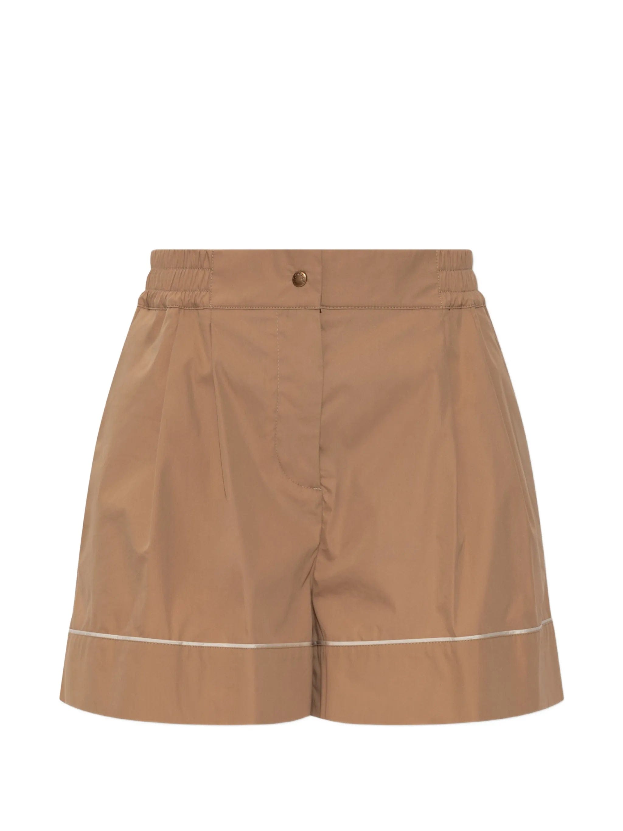 Moncler logo - patch tailored shorts