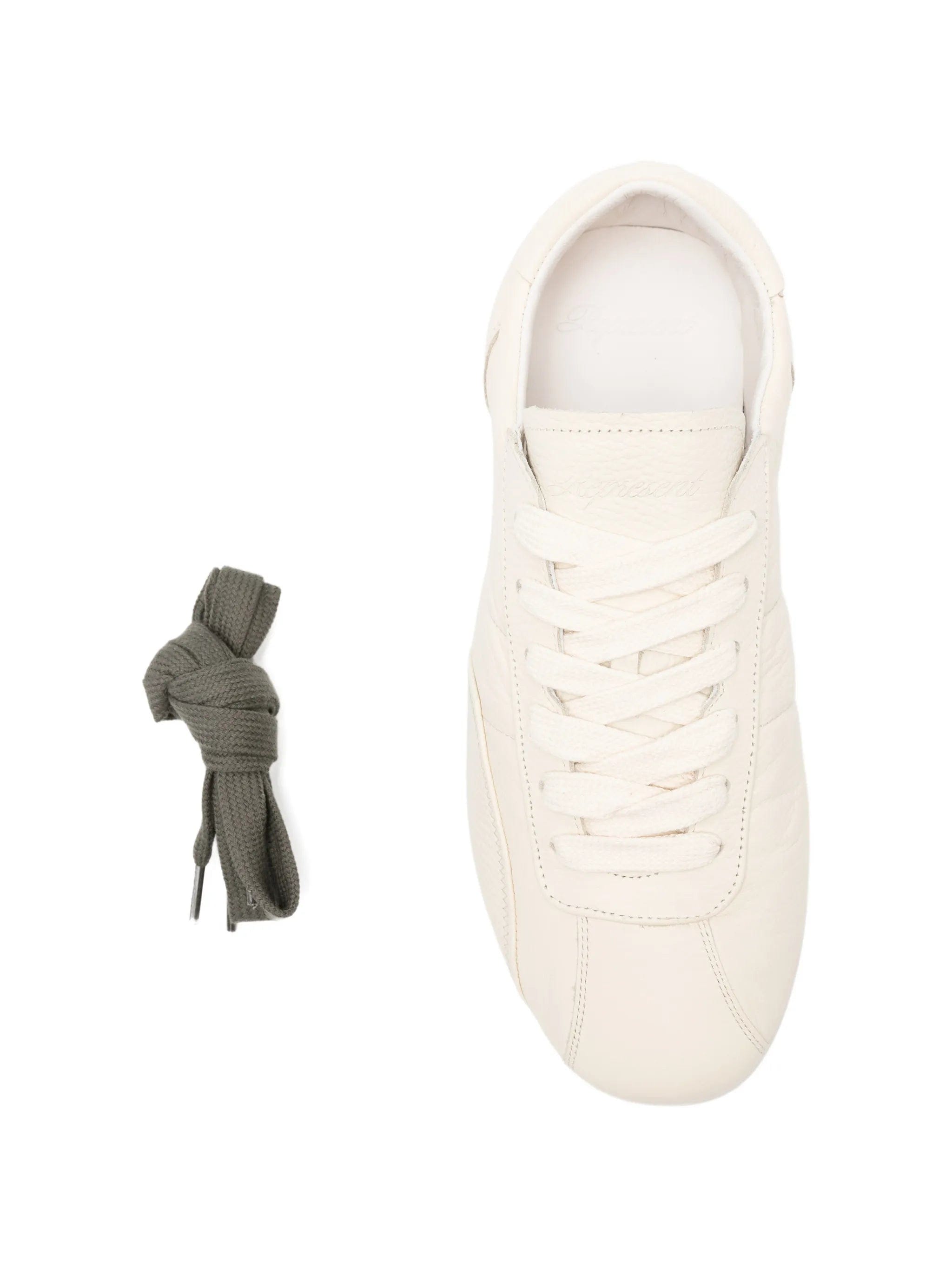 Represent Low Pro leather sneakers