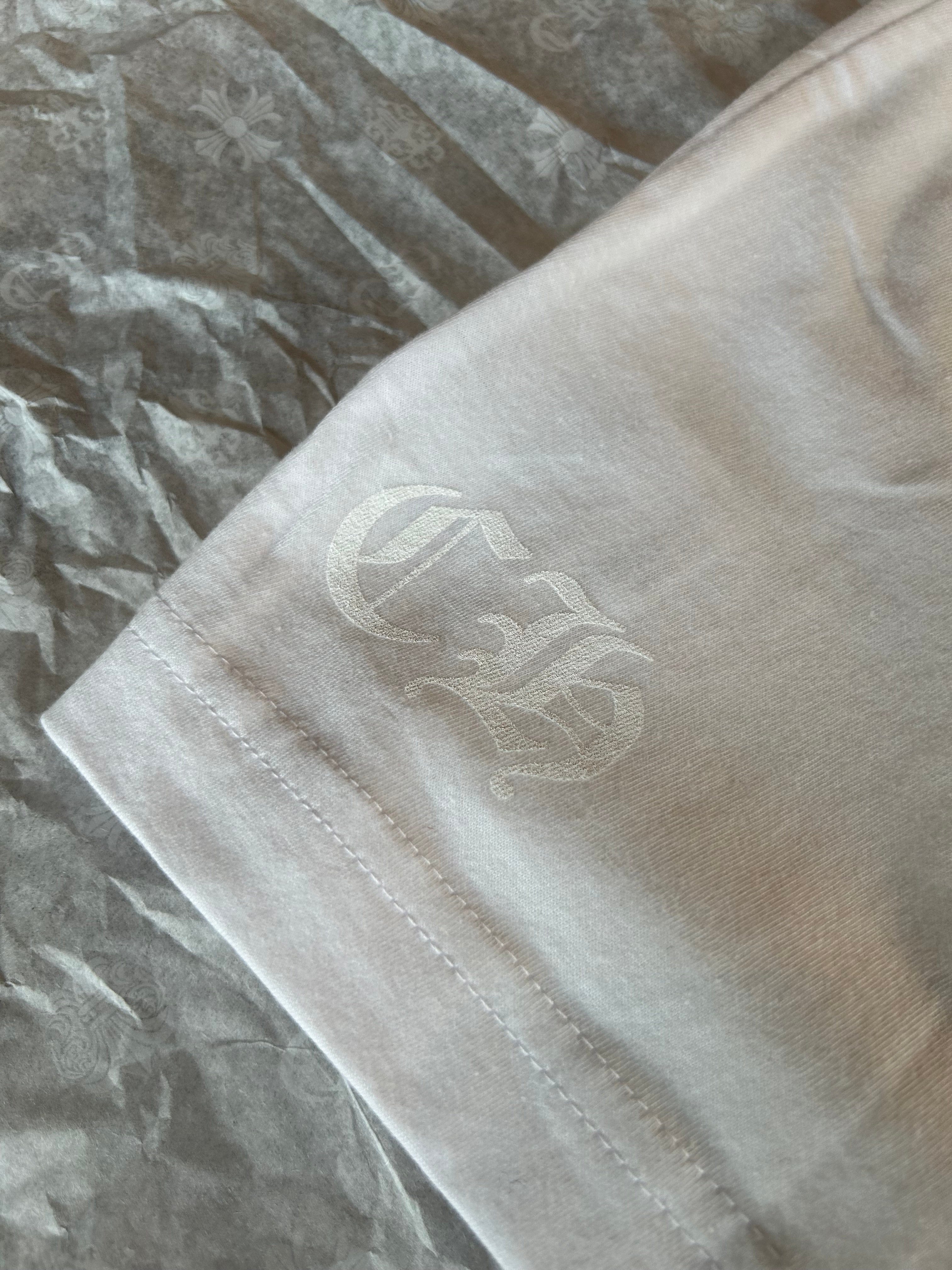 Chrome Hearts T - shirt Chrome Hearts Pocket Crew White USA