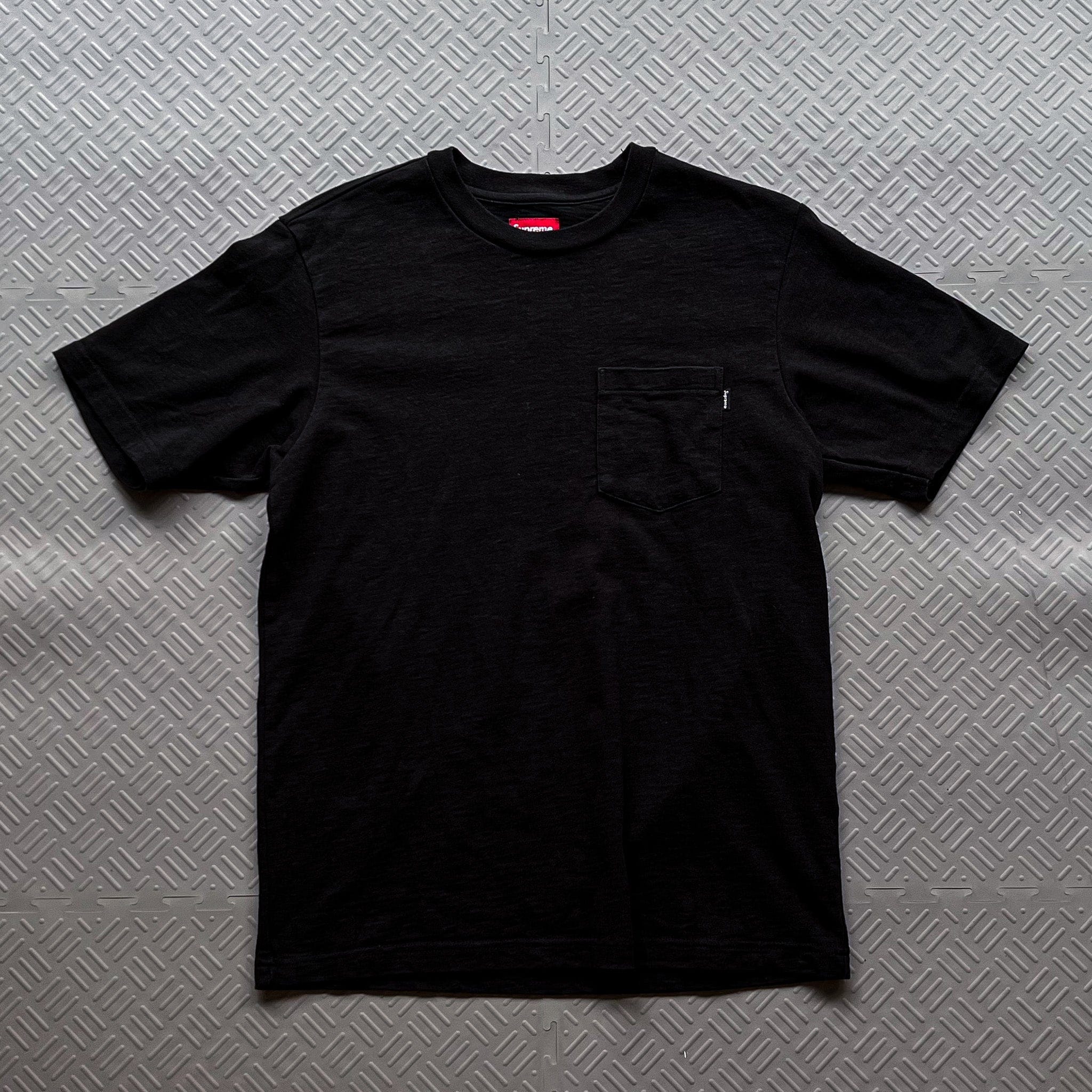 Supreme Black Pocket T-Shirt (L)