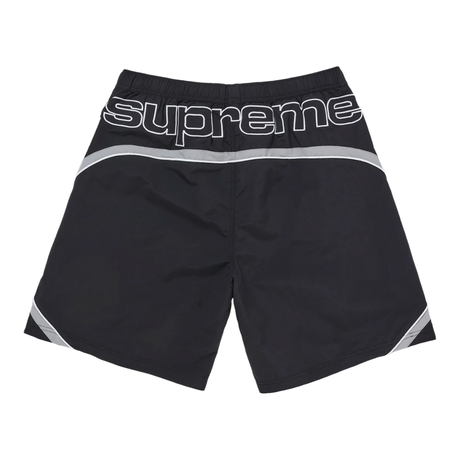 Supreme Paneled Water Short Black