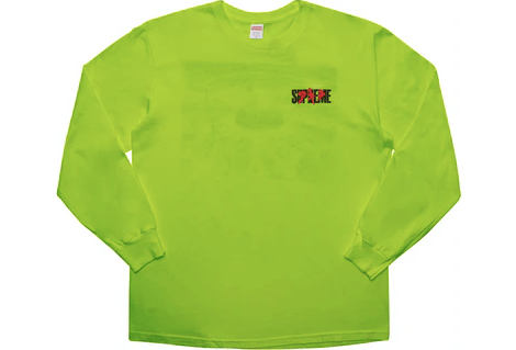 Supreme AKIRA Neo - Tokyo L/S T-Shirt Lime
