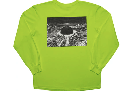 Supreme AKIRA Neo - Tokyo L/S T-Shirt Lime