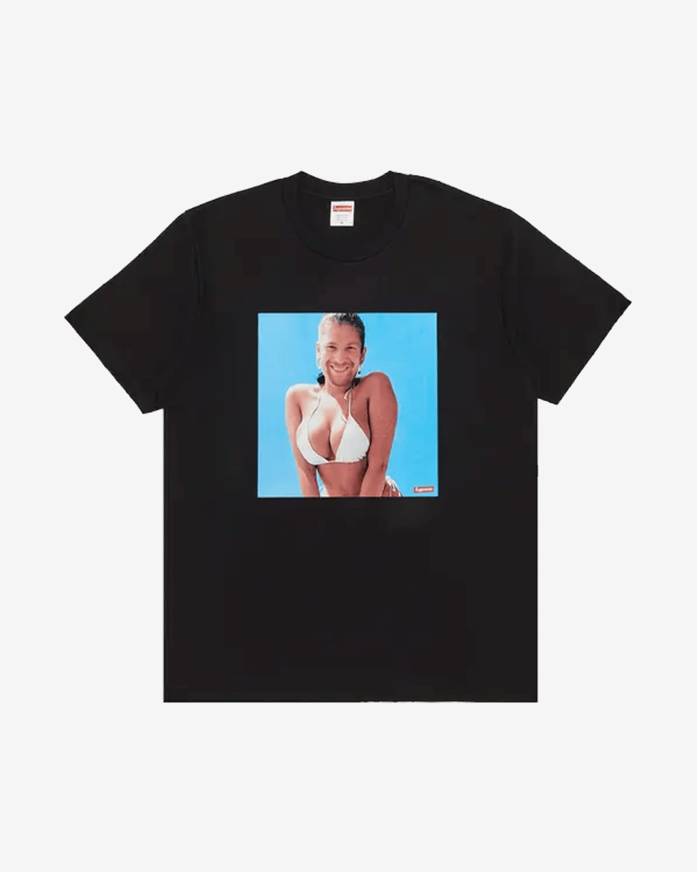 SUPREME x APHEX TWIN SS25 WINDOWLICKER BLACK T-Shirt