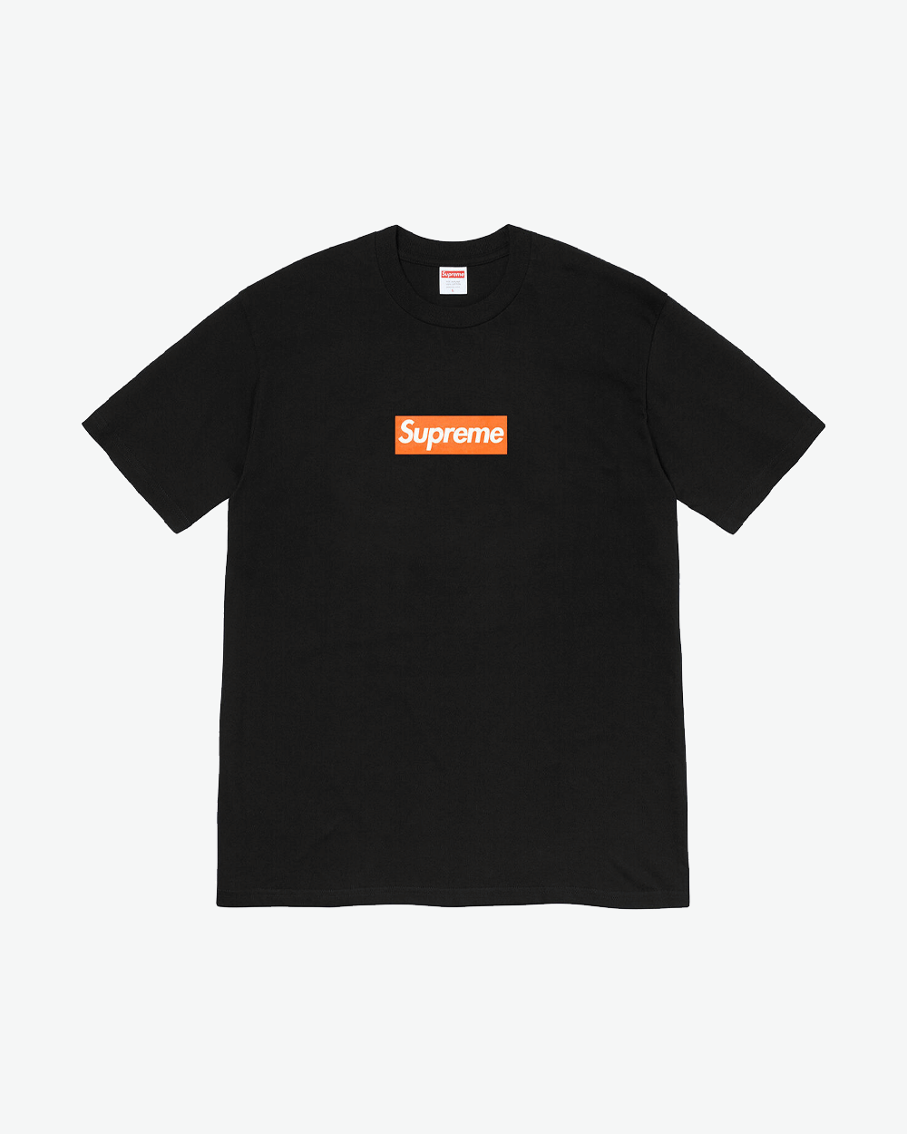 SUPREME SAN FRANCISCO ORANGE BOX LOGO BLACK T-Shirt (NEW)