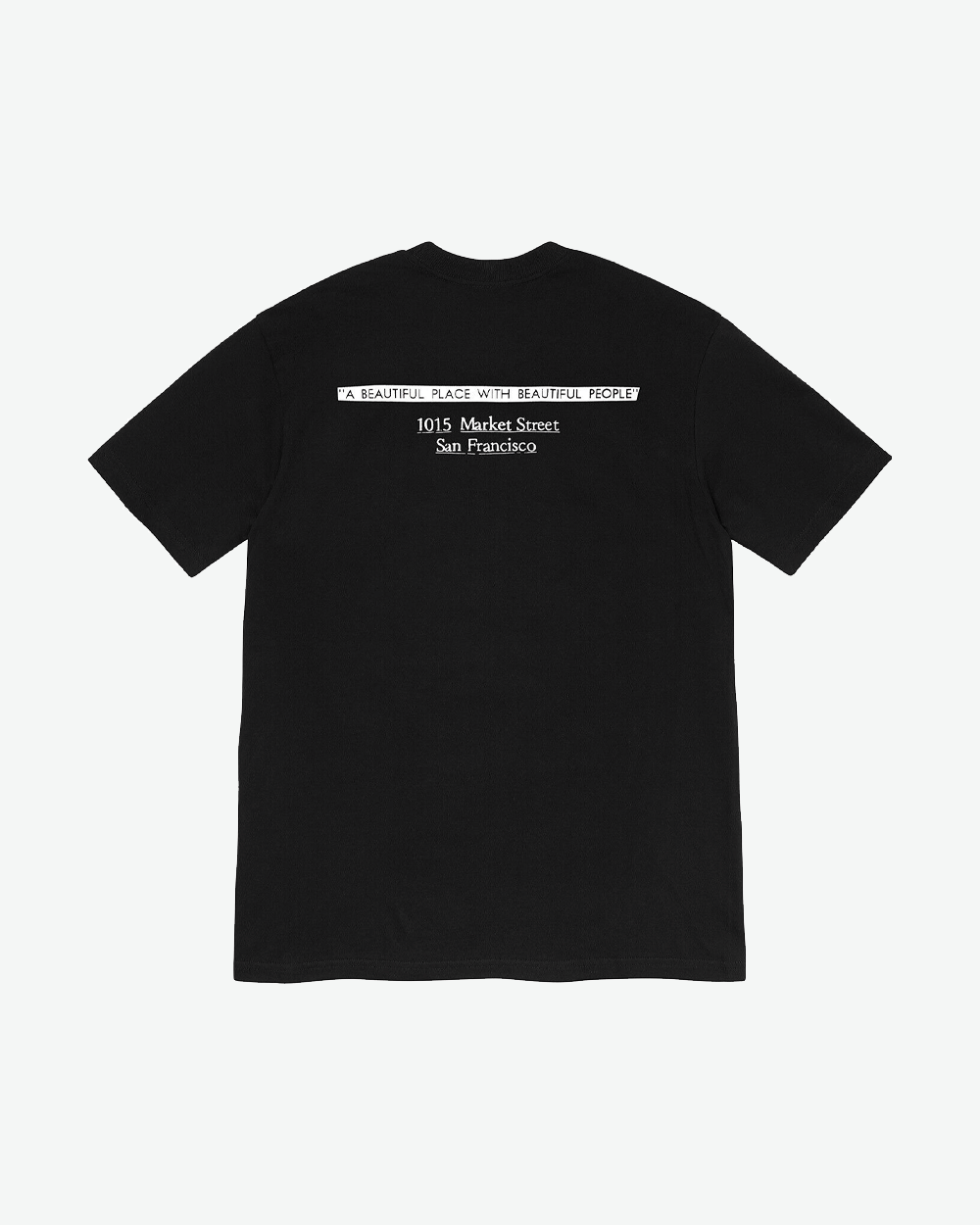 SUPREME SAN FRANCISCO ORANGE BOX LOGO BLACK T-Shirt (NEW)