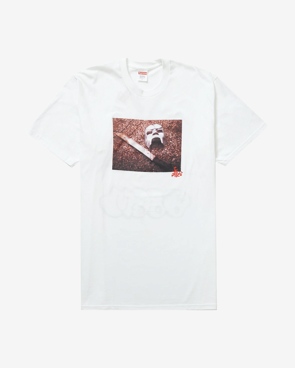 SUPREME FW23 MF DOOM WHITE T-Shirt