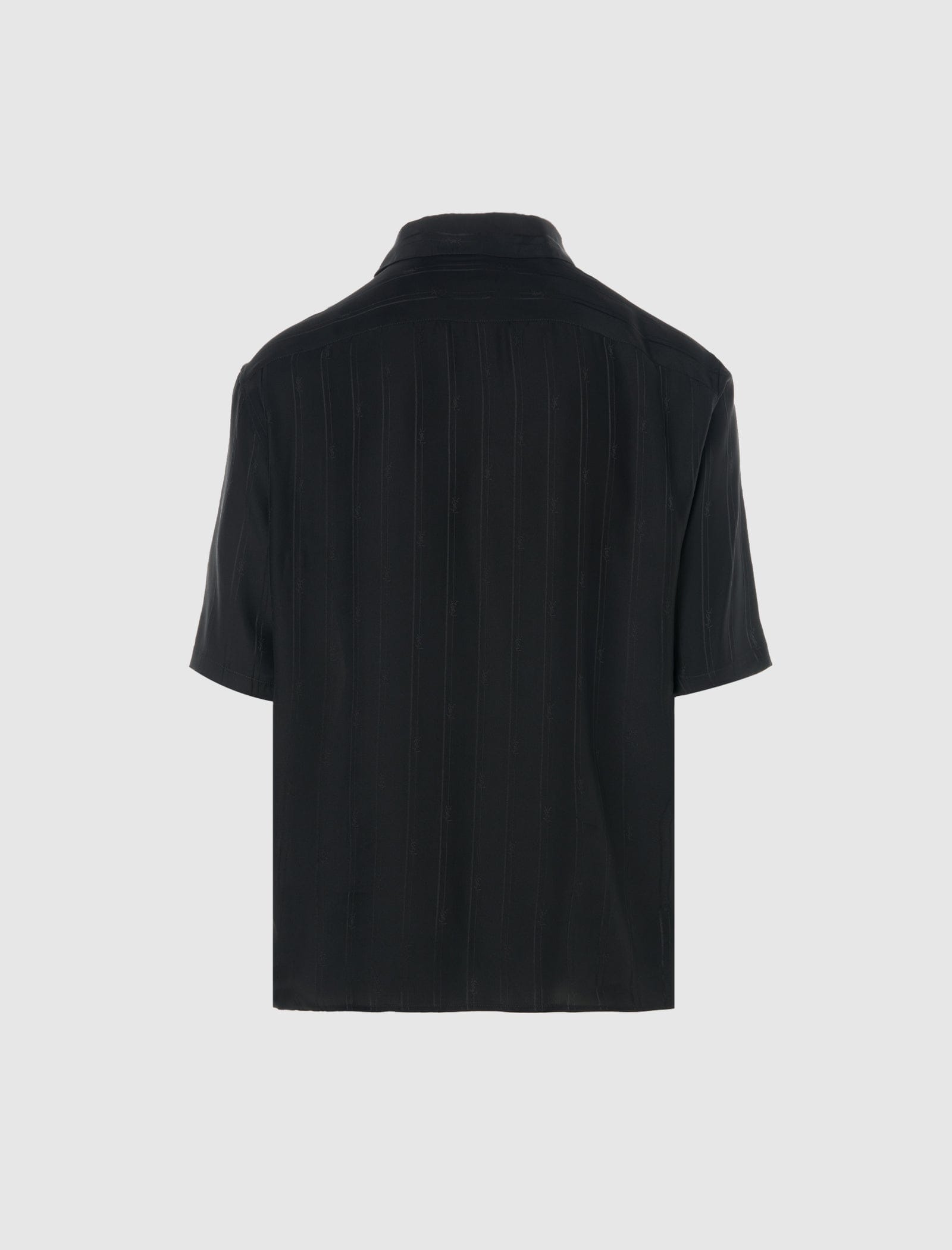 Saint Laurent YSL SHORT SLEEVE WOVEN SHIRT