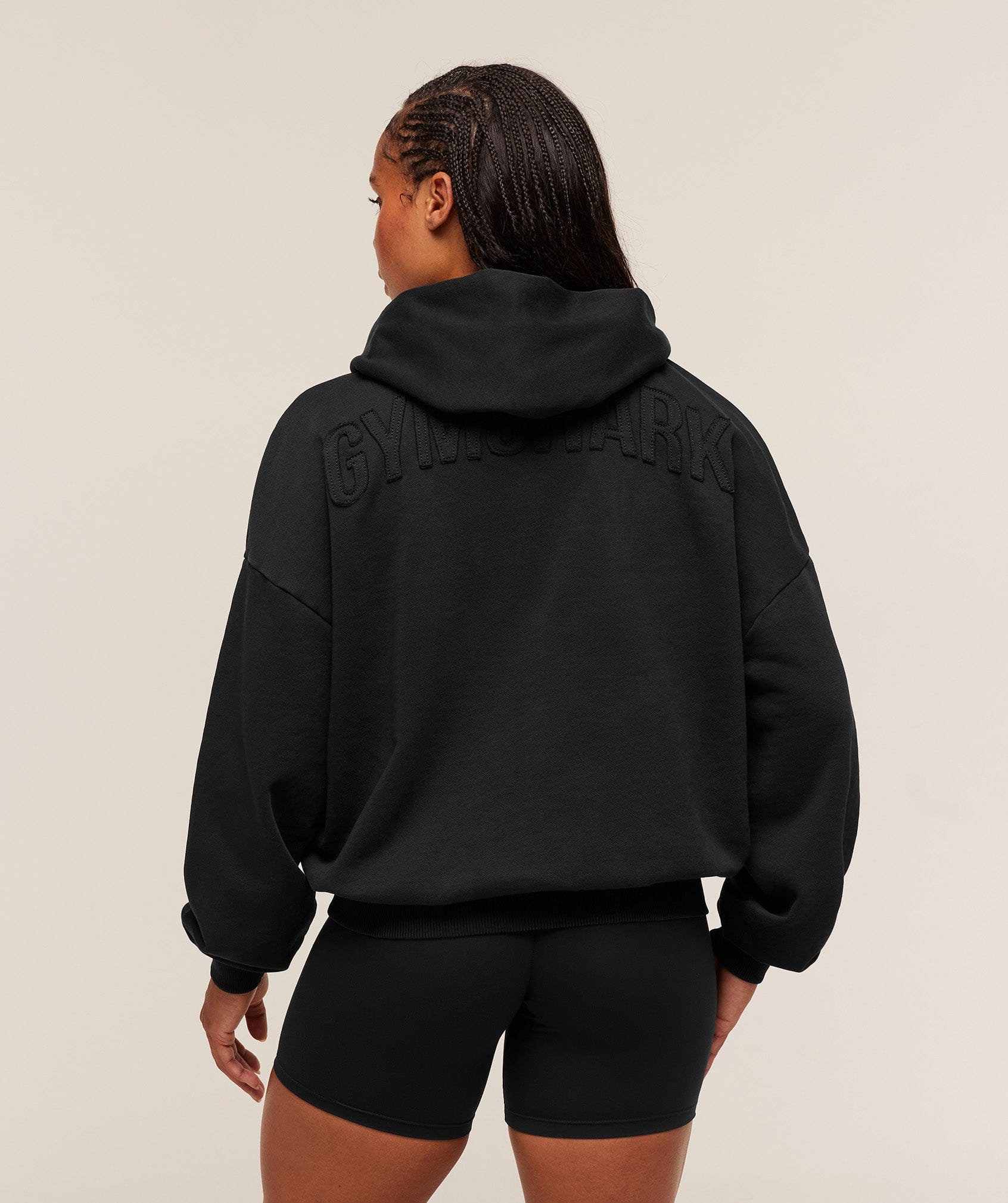 Gymshark Women's Gymshark Power Washed Oversized Hoodie Black