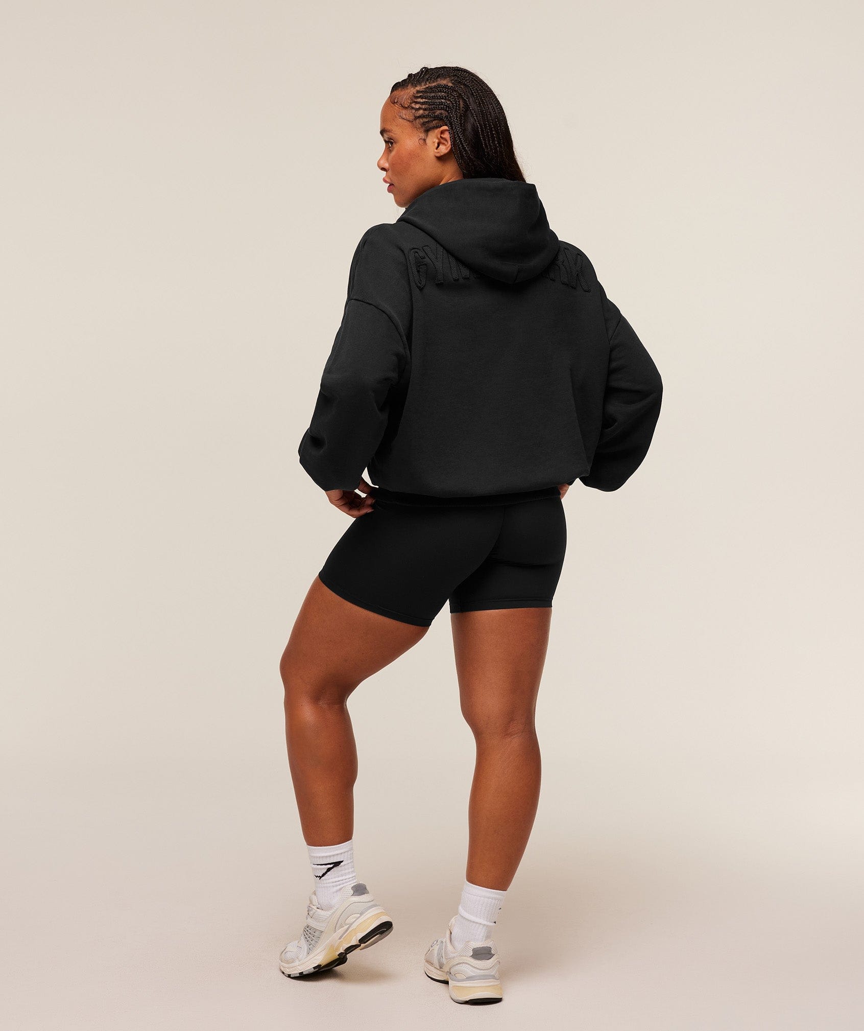 Gymshark Women's Gymshark Power Washed Oversized Hoodie Black