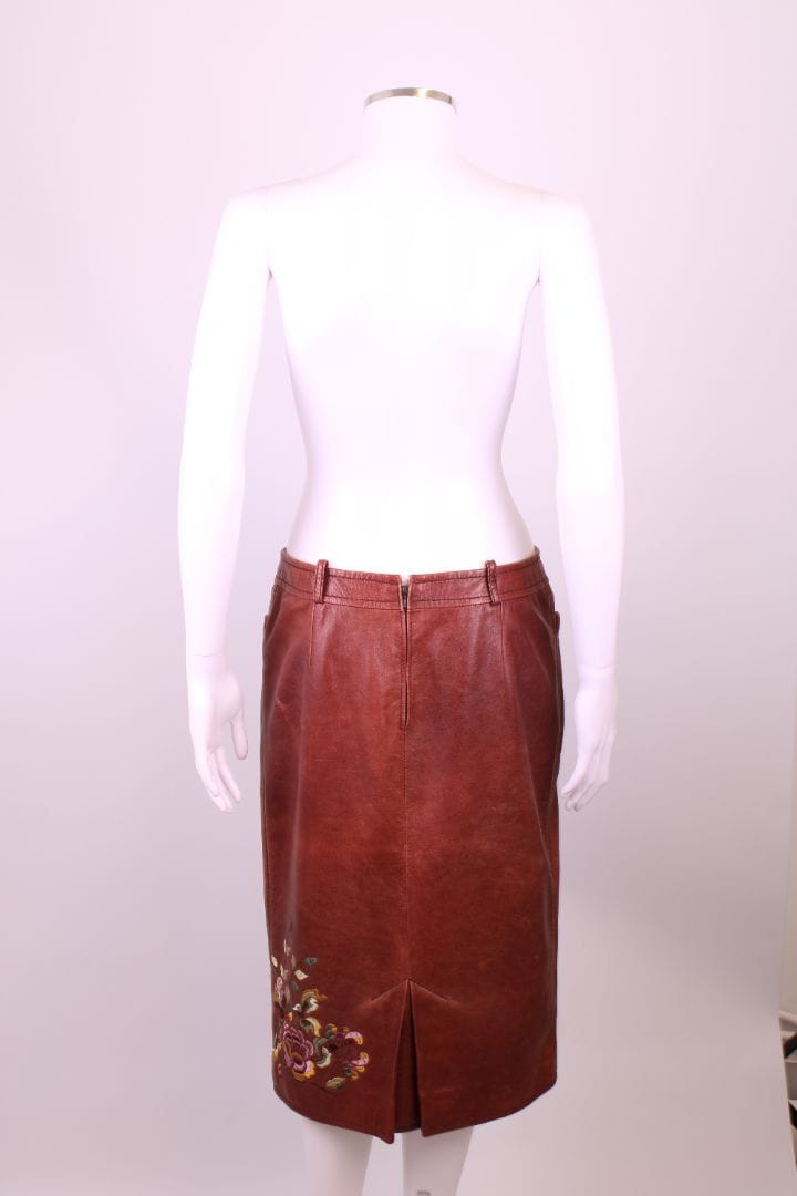 Christian Dior 2005 Collection Embroidered Brown 14