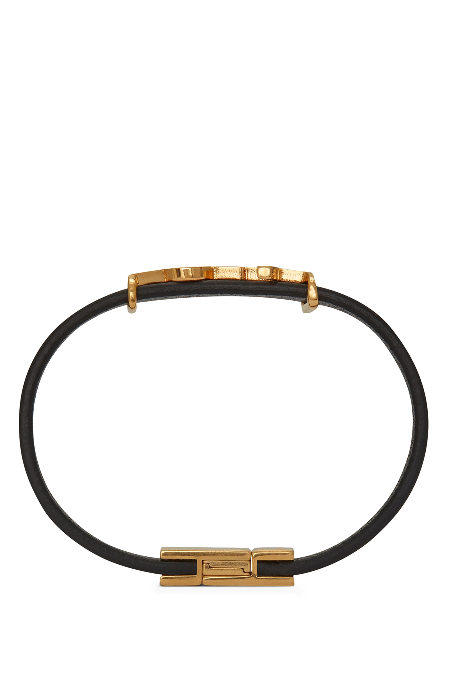 Saint Laurent Opyum Leather Bracelet