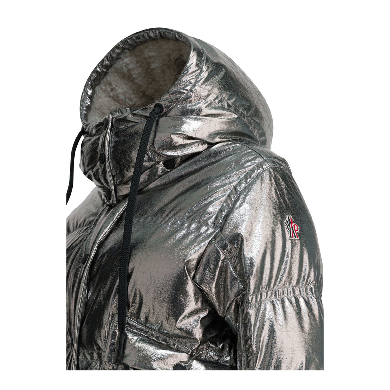 Moncler Calaque Ski Jackets Silver