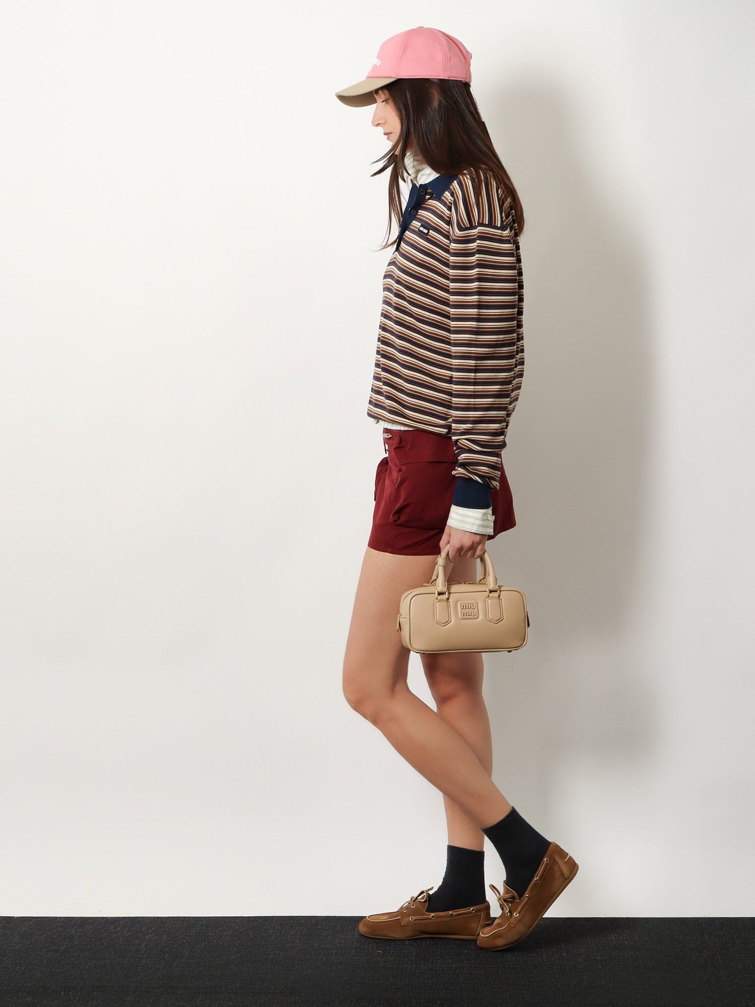 MIU MIU Virgin wool polo shirt