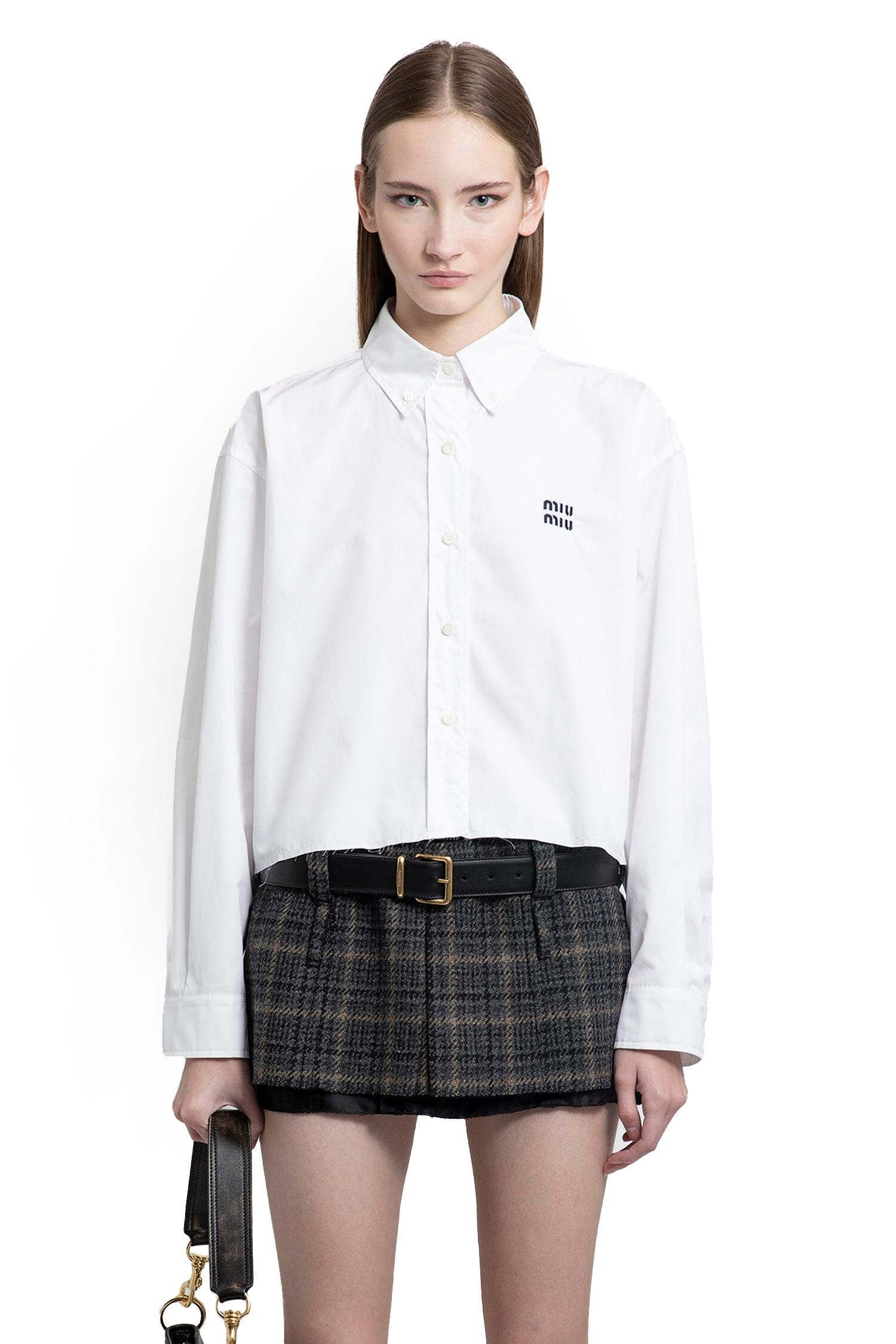 MIU MIU Cotton Poplin Shirt