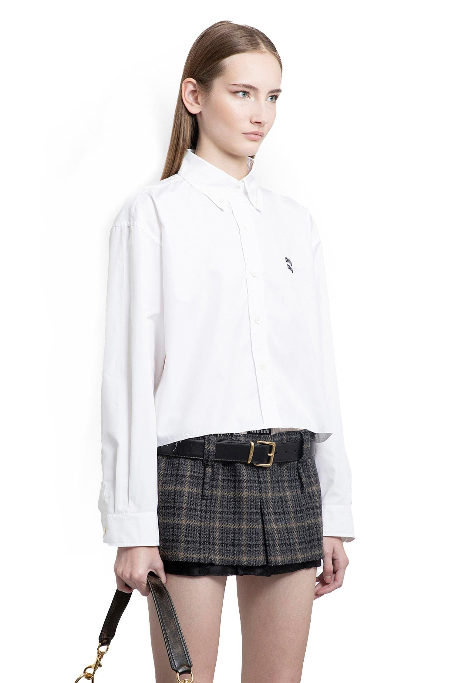 MIU MIU Cotton Poplin Shirt