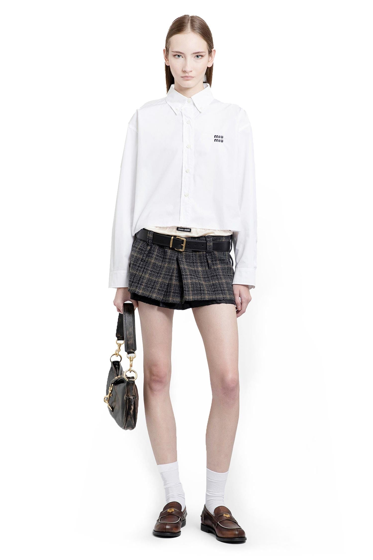 MIU MIU Cotton Poplin Shirt