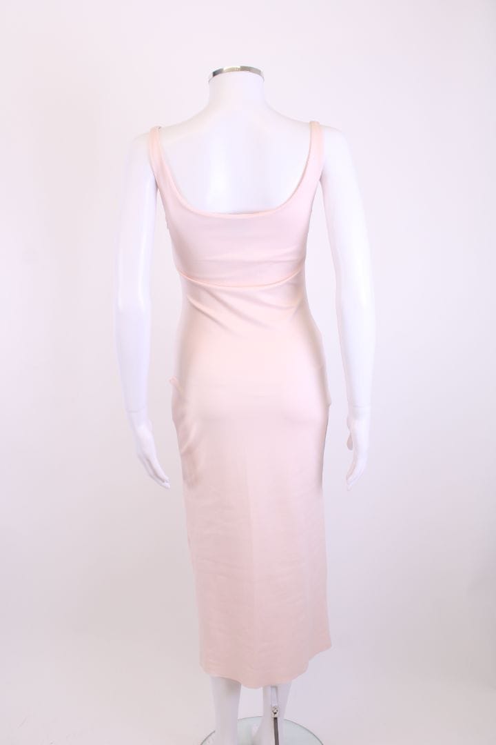Miu Miu Bodycon Dress Pink 10