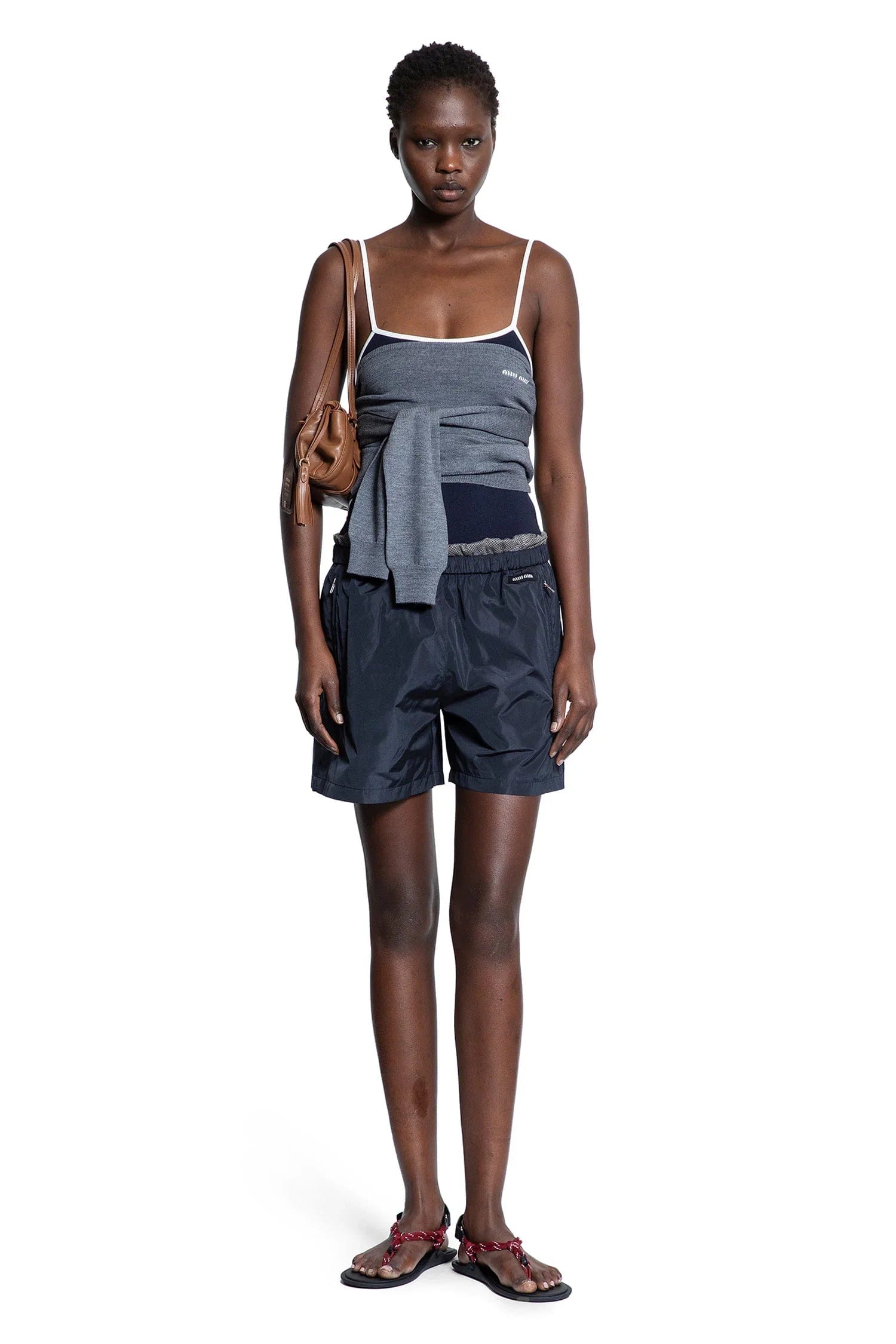MIU MIU Technical Knit Swimsuit