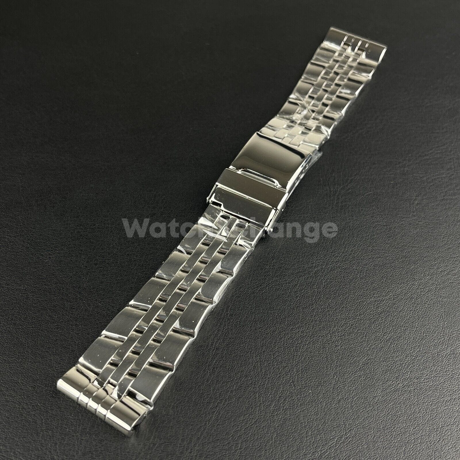 Breitling Silver Polished Stainless Steel Strap Band Bracelet for BREITLING 20/22/24 mm