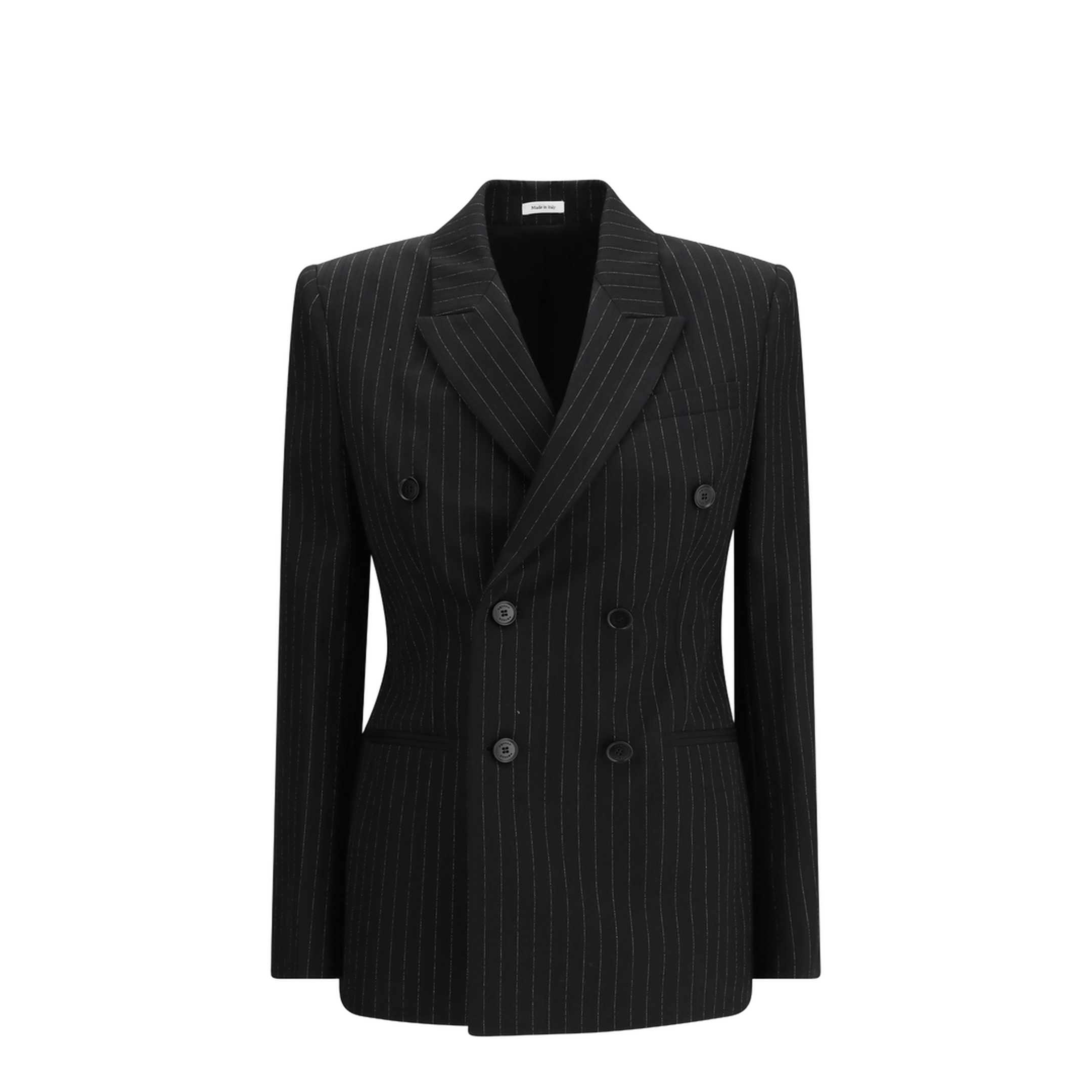 Alexander McQueen Pinstriped Double - Breasted Jacket