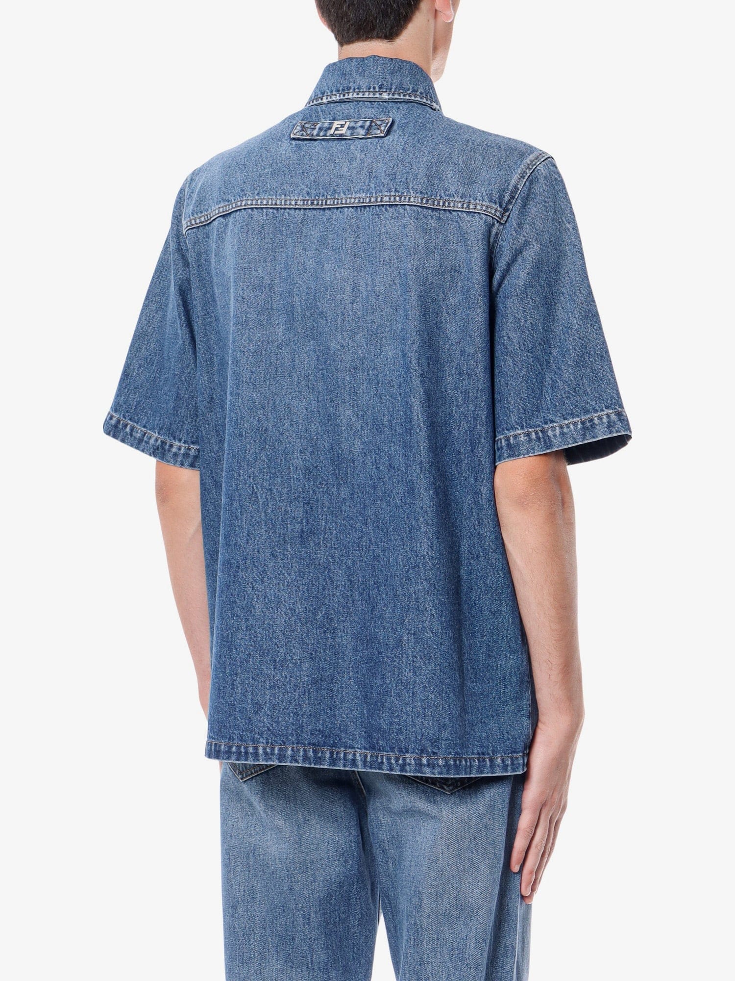 Fendi Denim oversize shirt