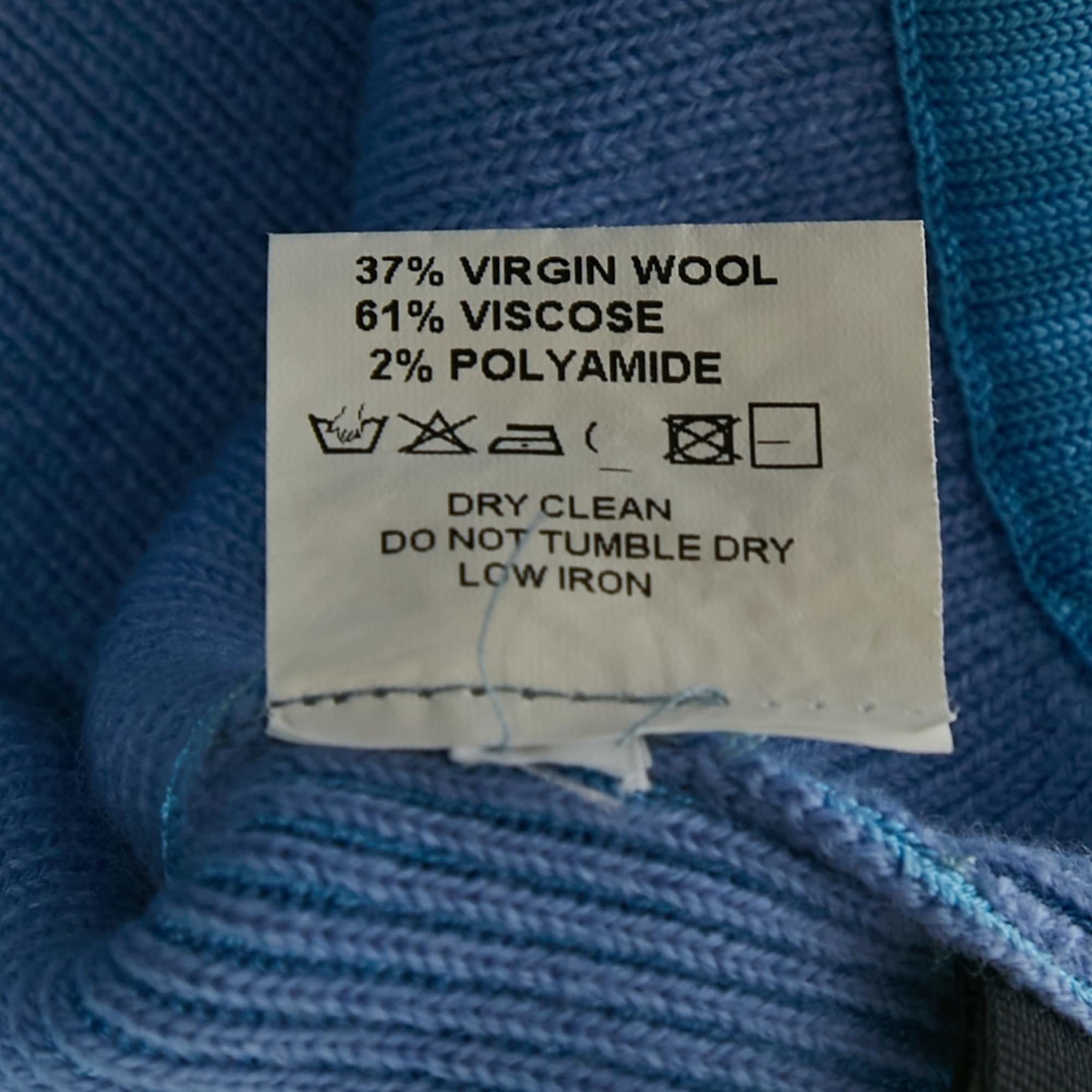 Jacquemus Blue Knit Shorts
