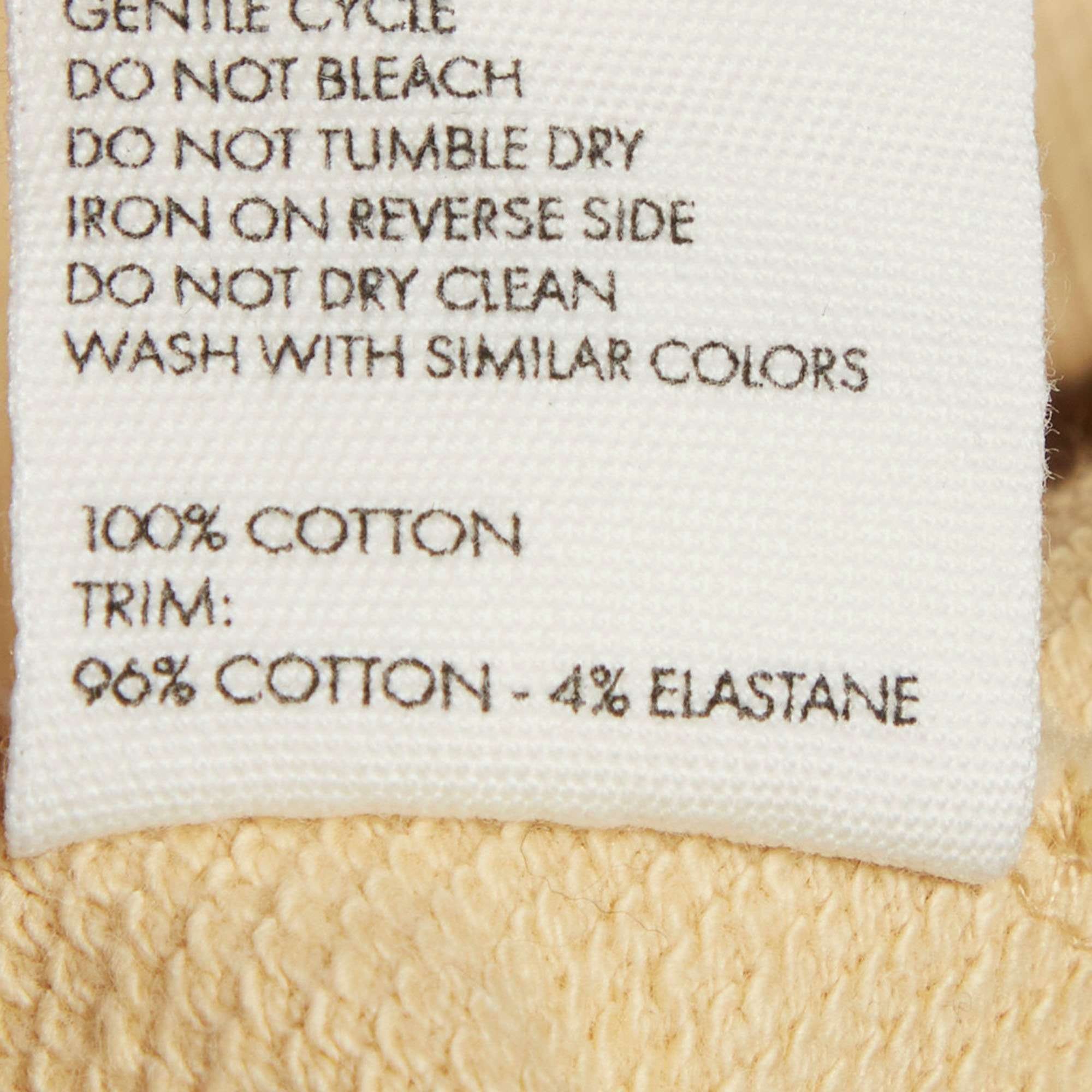 Jacquemus Yellow Cotton Knit Le Sweatshirt Santon Sweatshirt