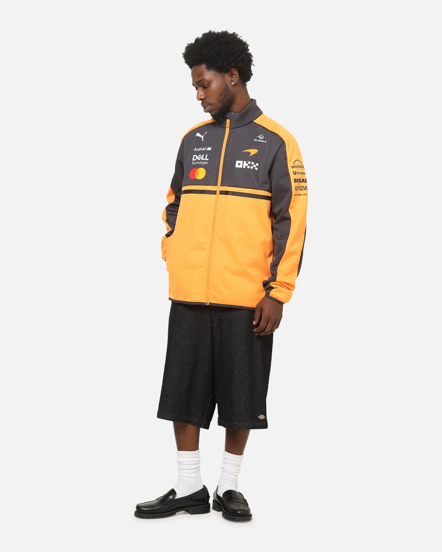 Puma x Mclaren Softshell Jacket Papaya