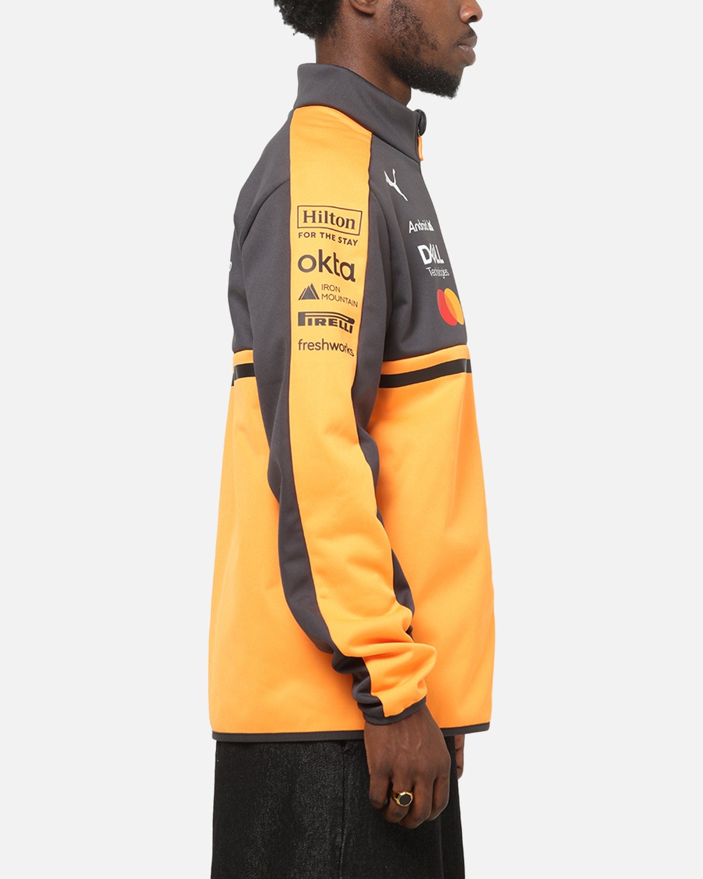Puma x Mclaren Softshell Jacket Papaya