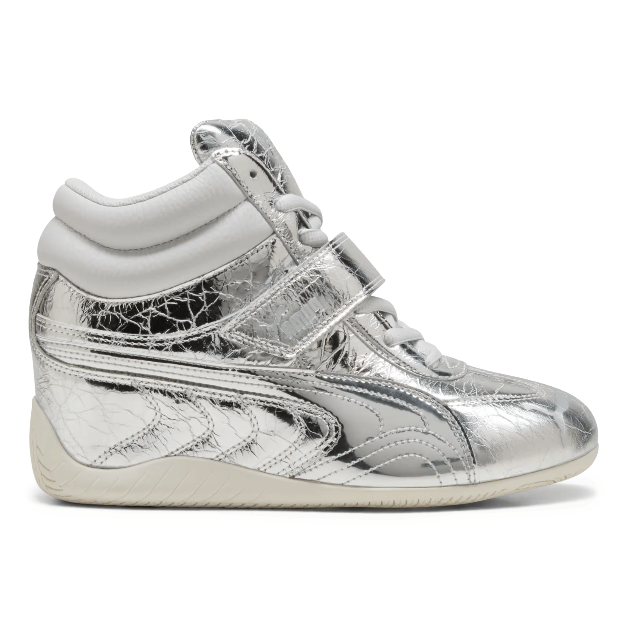 Puma Women's Speedcat Wedge Luster Silver/Vapor Grey