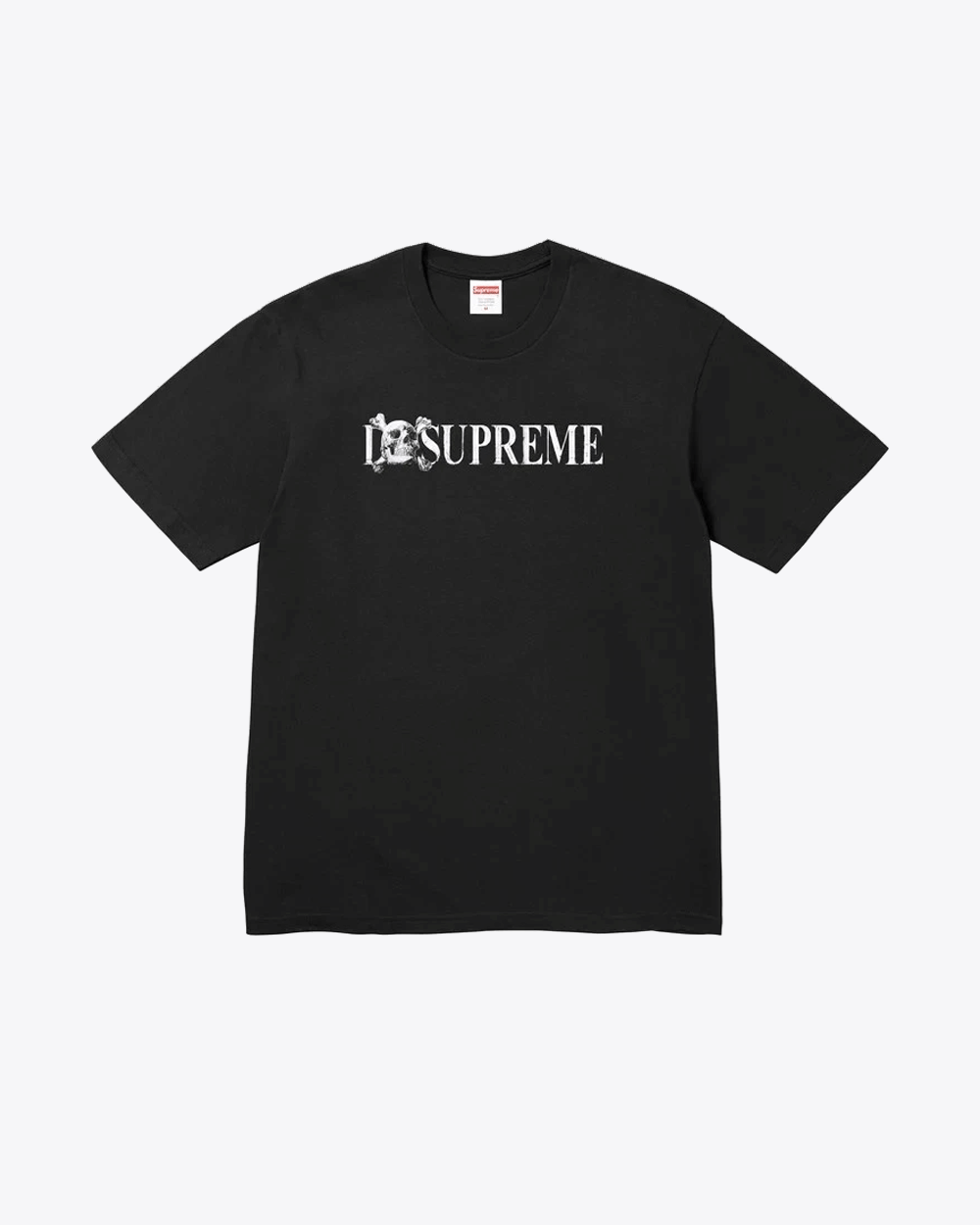 SUPREME FW25 SKULL T-Shirt BLACK