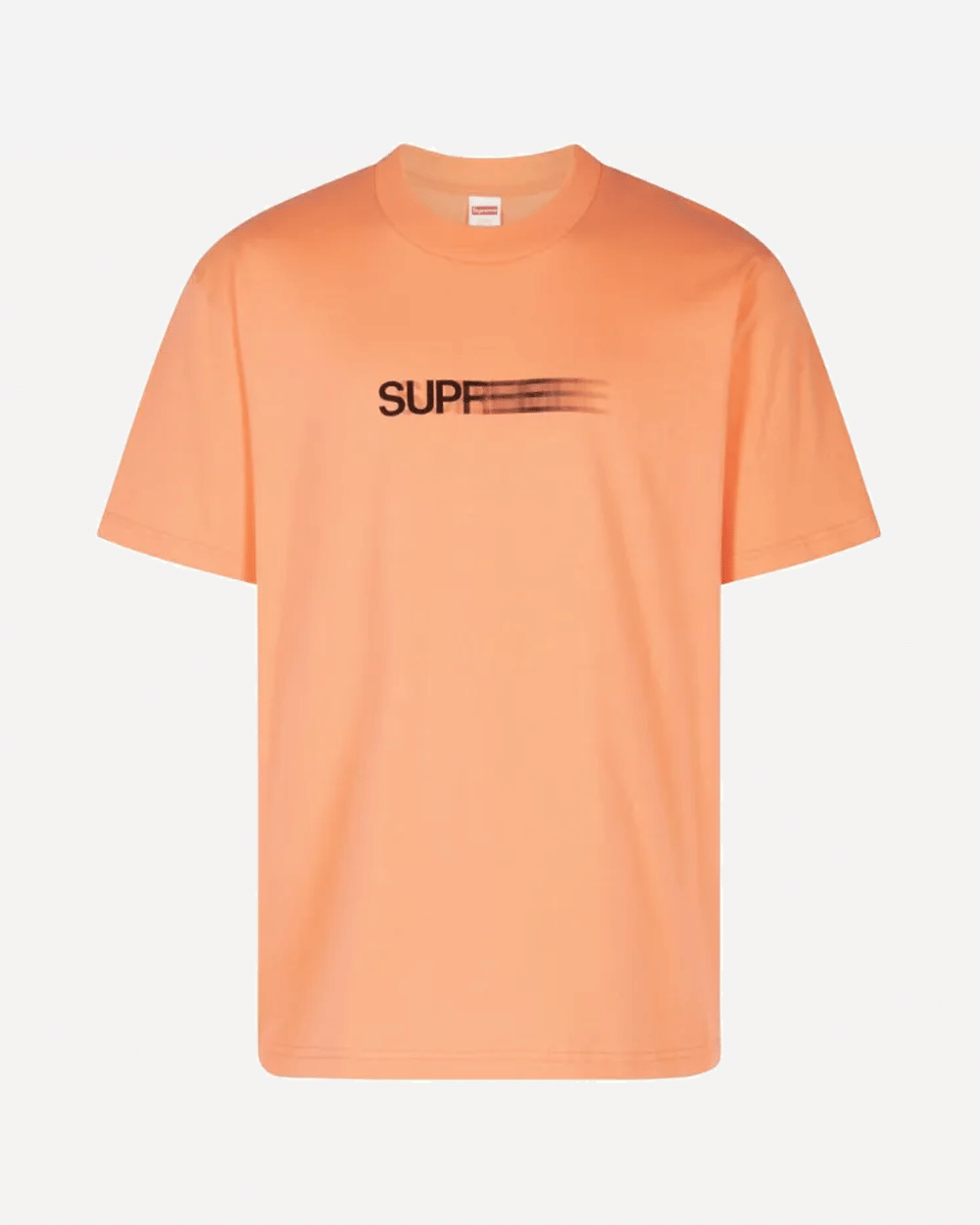 SUPREME SS23 MOTION LOGO PEACH T-Shirt