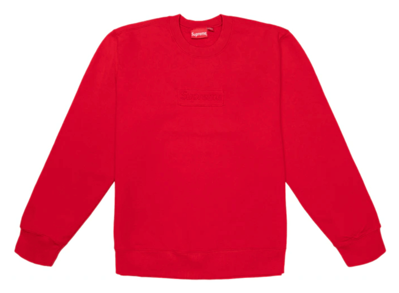 Supreme Cutout Logo Crewneck SS20 (SS20SW70) Men Sizes S - XL