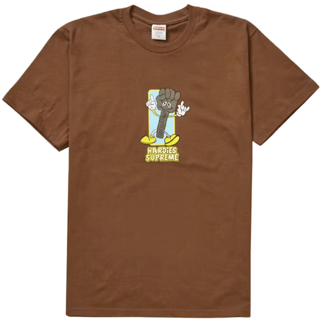 Supreme BOLT T-Shirt BROWN