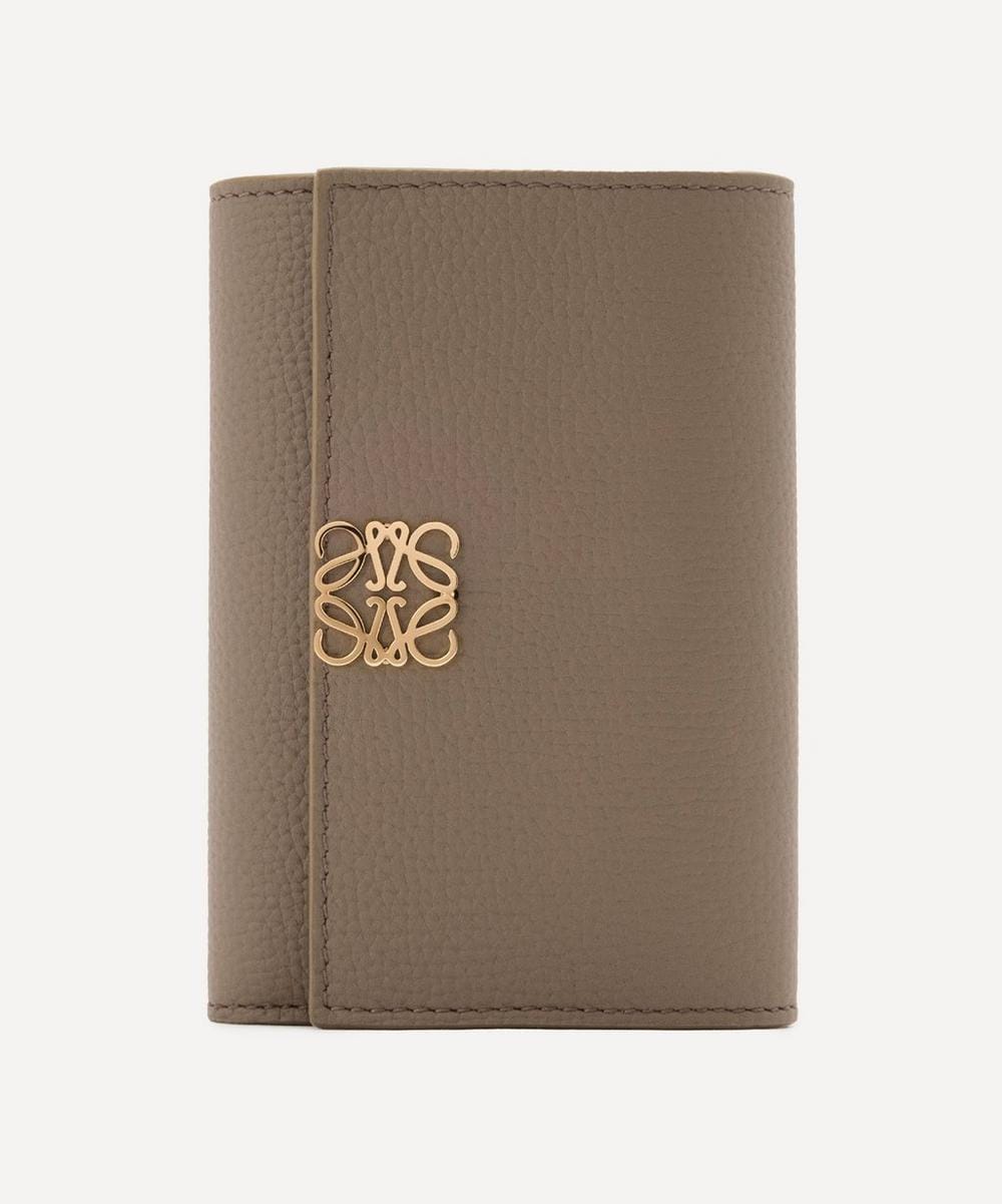 Loewe Anagram Small Vertical Leather Wallet