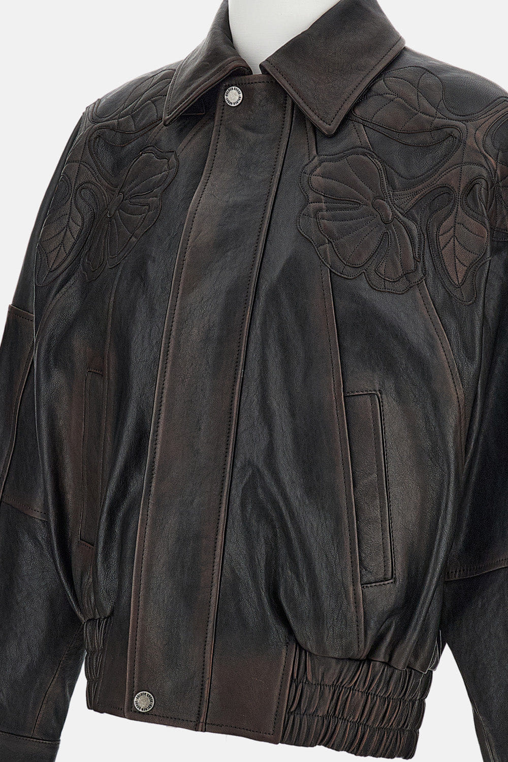 Golden Goose GIACCA IN NAPPA CON RICAMI