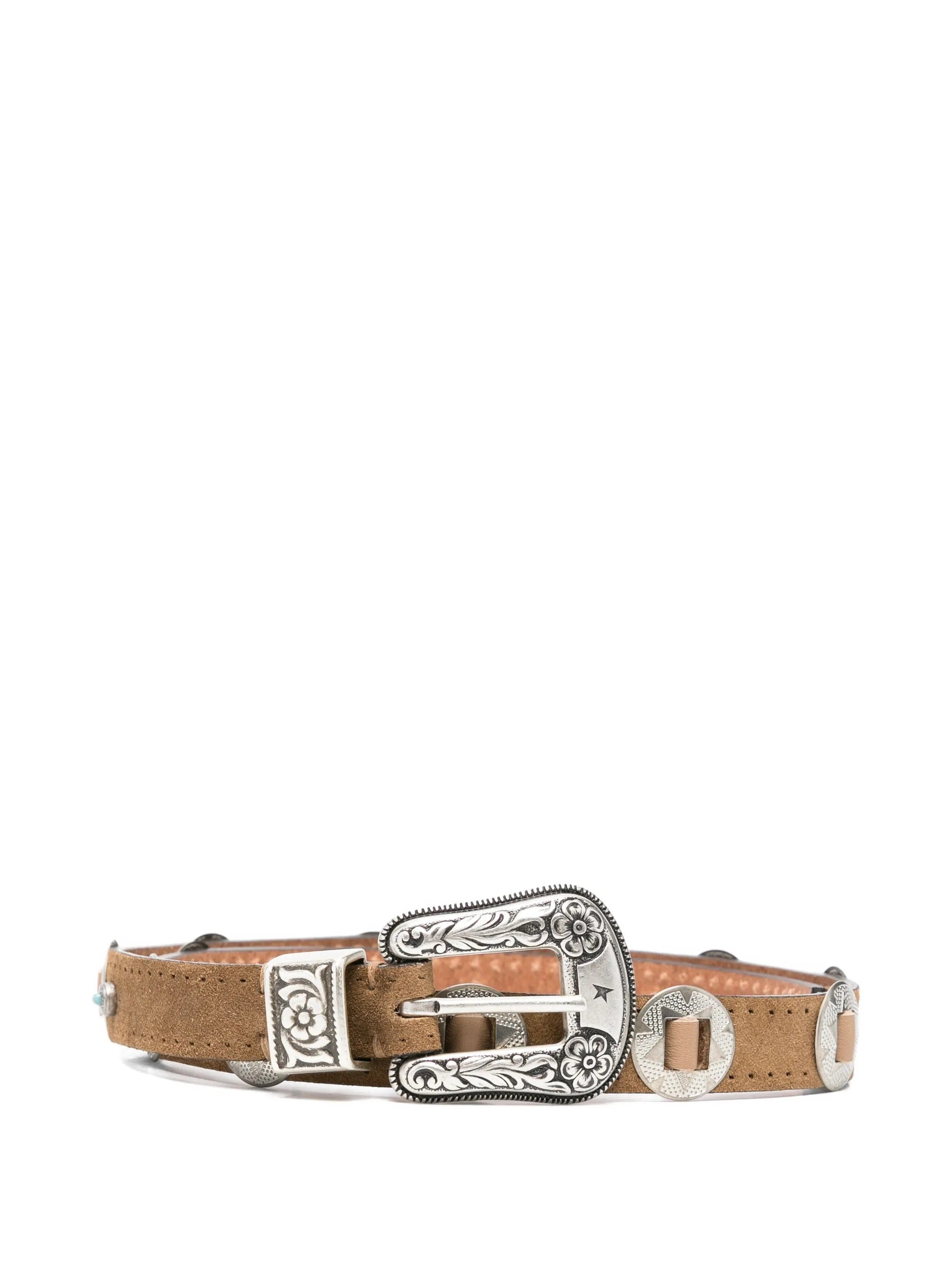 Golden Goose thin Lace leather belt