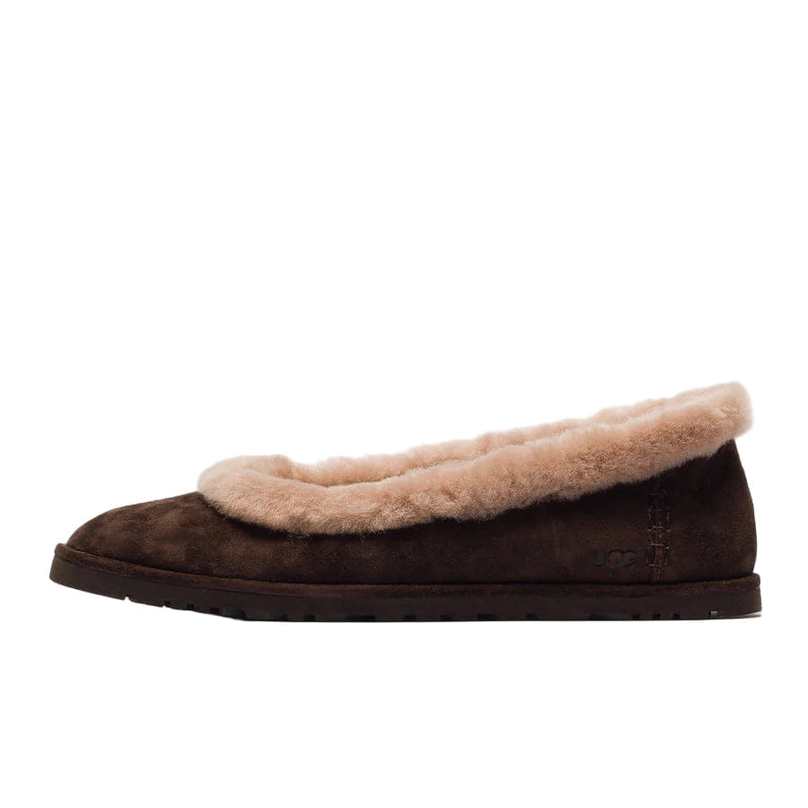 UGG Zora Ballet Flat Dusted Cocoa - Preorder