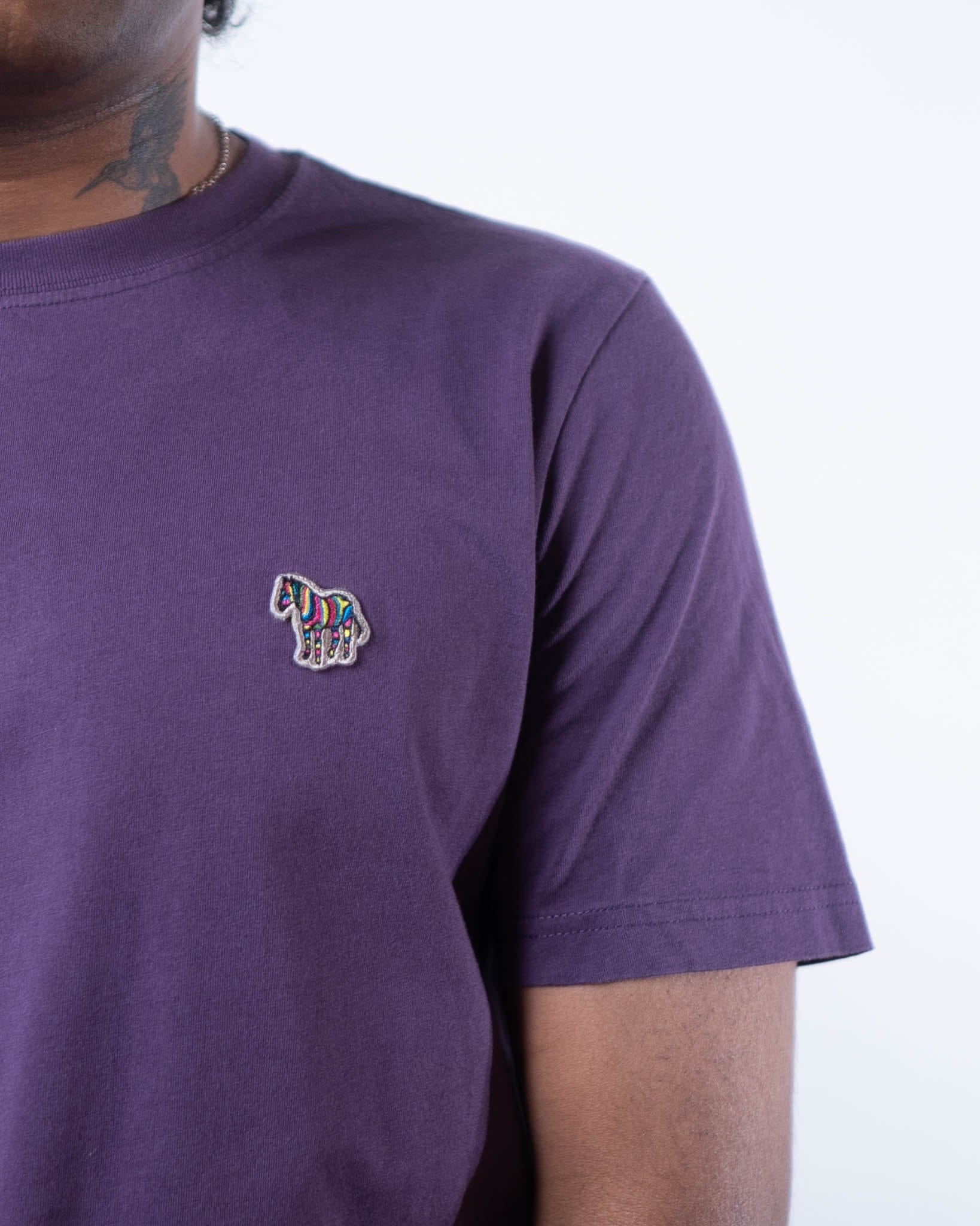 POLO RALPH Lauren Paul Smith Zebra Logo T - Shirt - Purple (M)