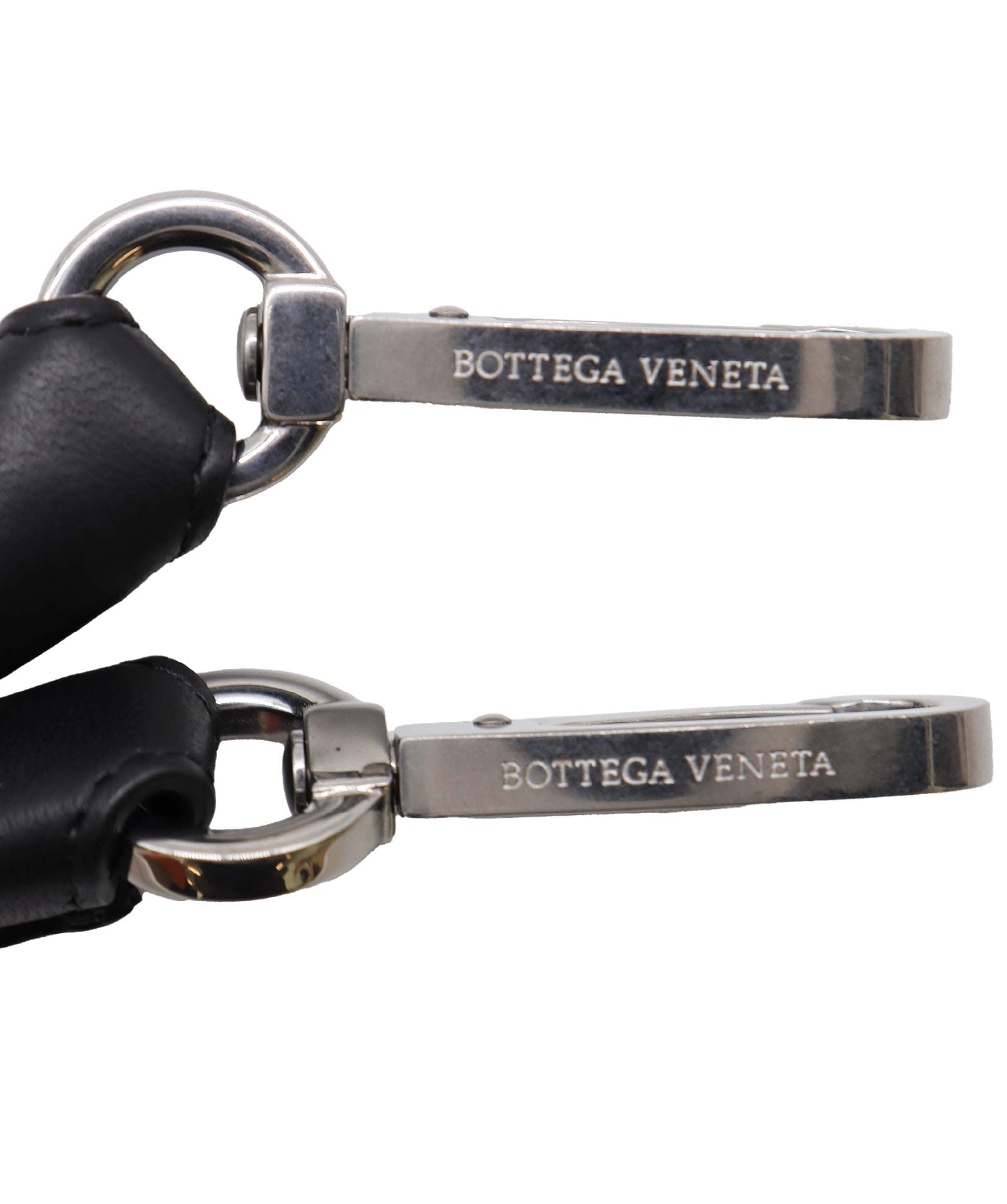 BOTTEGA VENETA Wallet Code Strap Leather Orange Auth 106962 DXBS3143