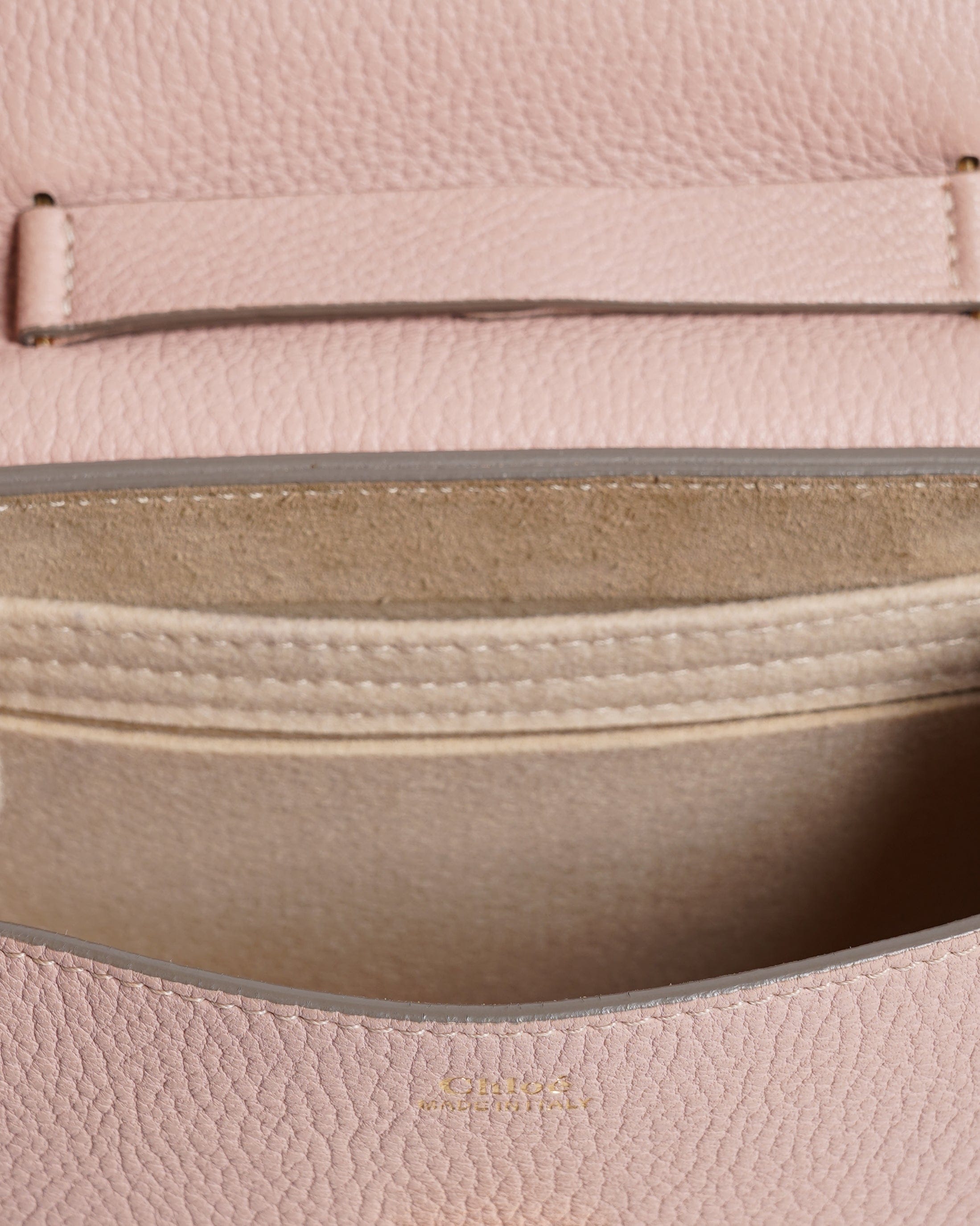 Chloe Powder Pink Drew Crossbody Bag