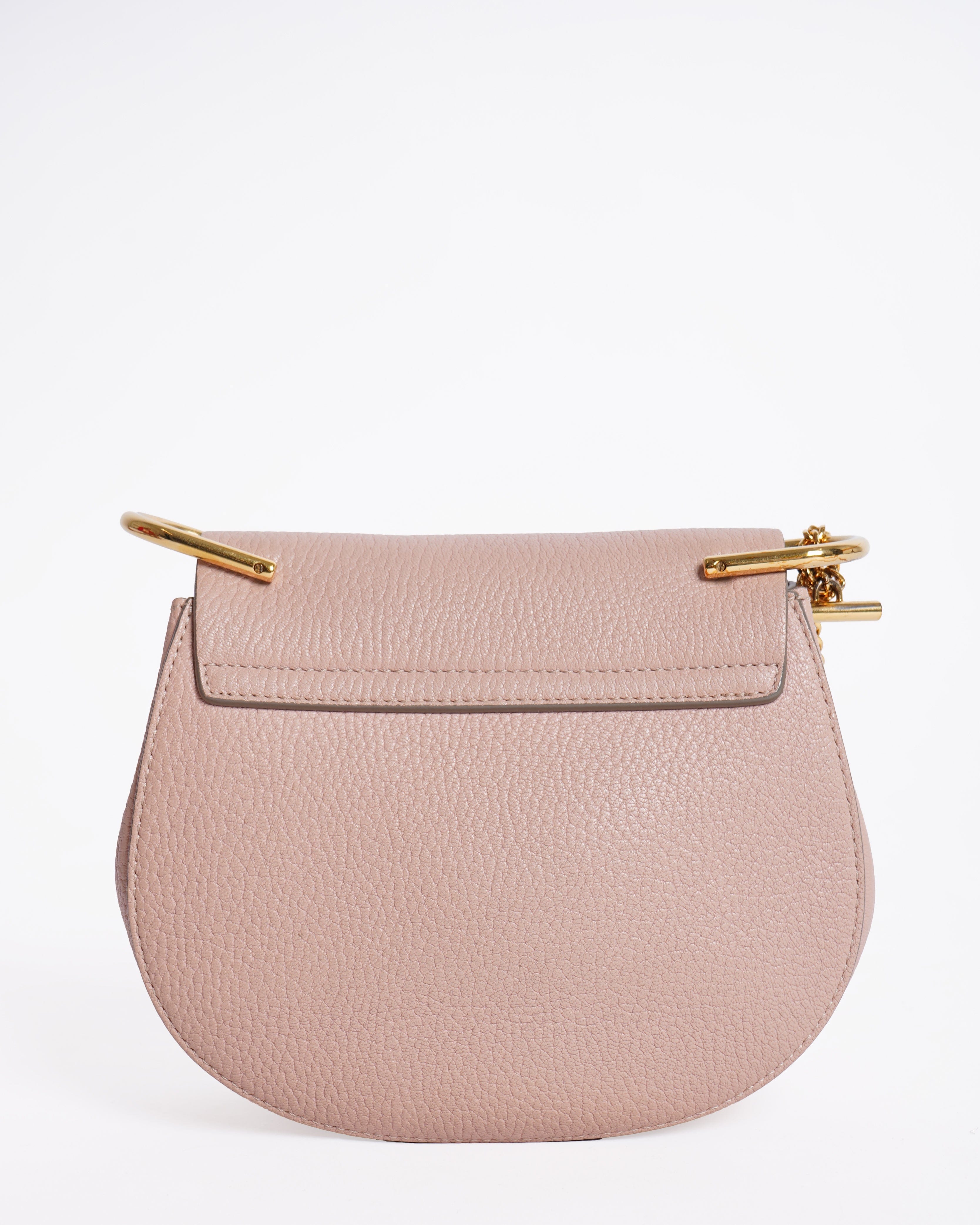 Chloe Powder Pink Drew Crossbody Bag