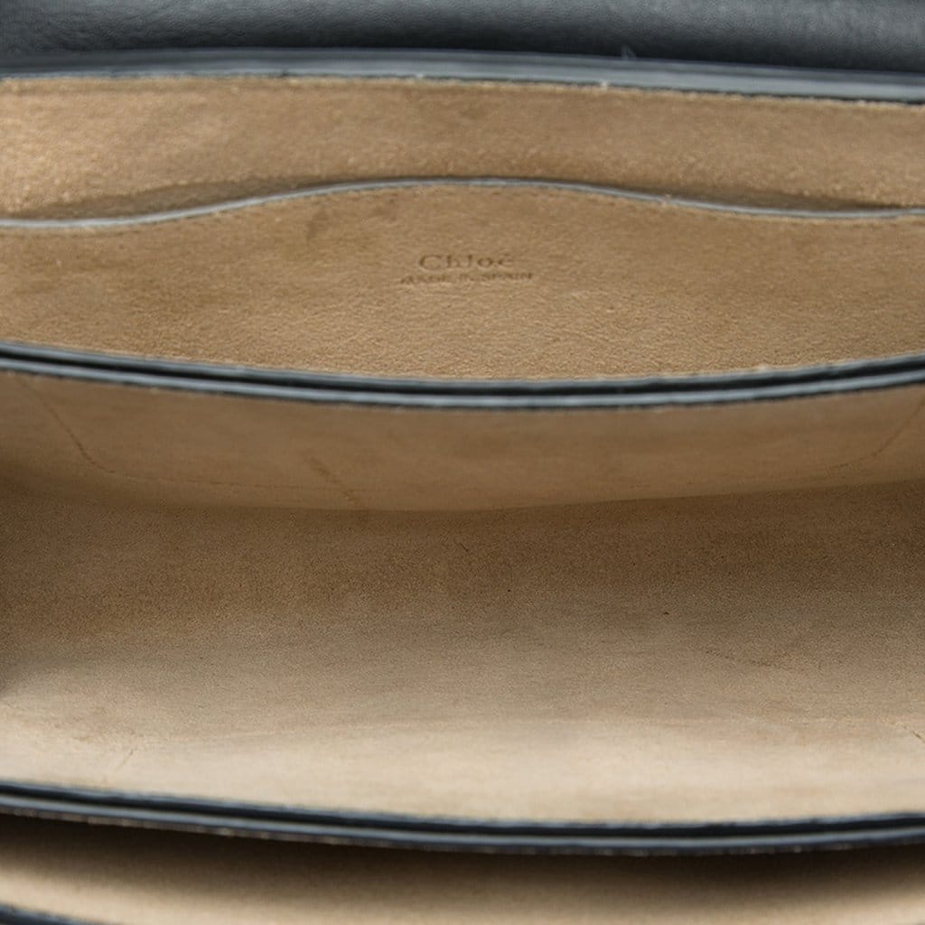 Chloé Small Suede and Calfskin Faye Crossbody
