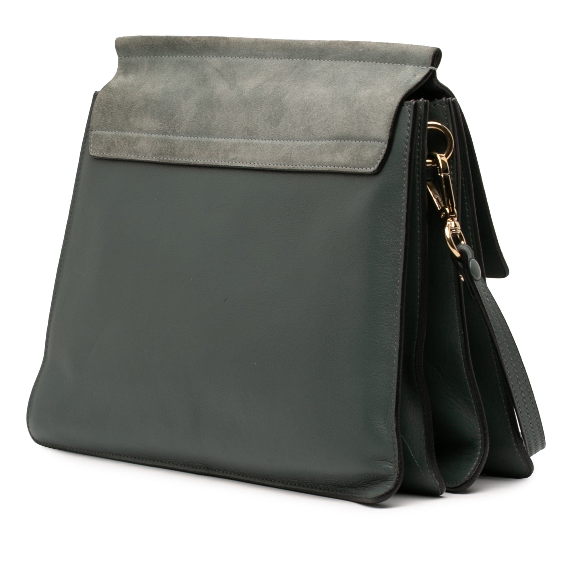 Chloé Medium Calfskin and Suede Faye Crossbody