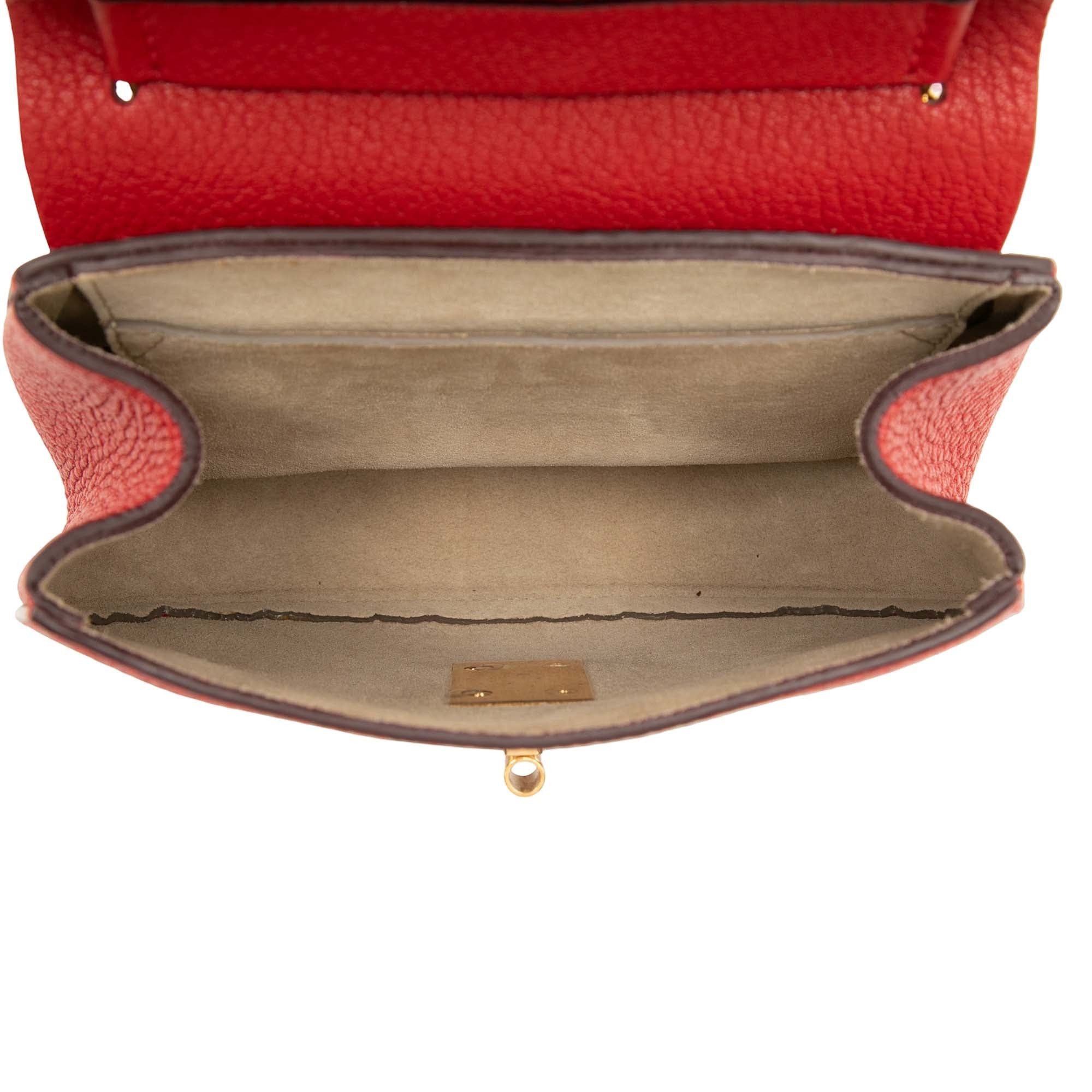 Chloé Mini Leather Drew Crossbody