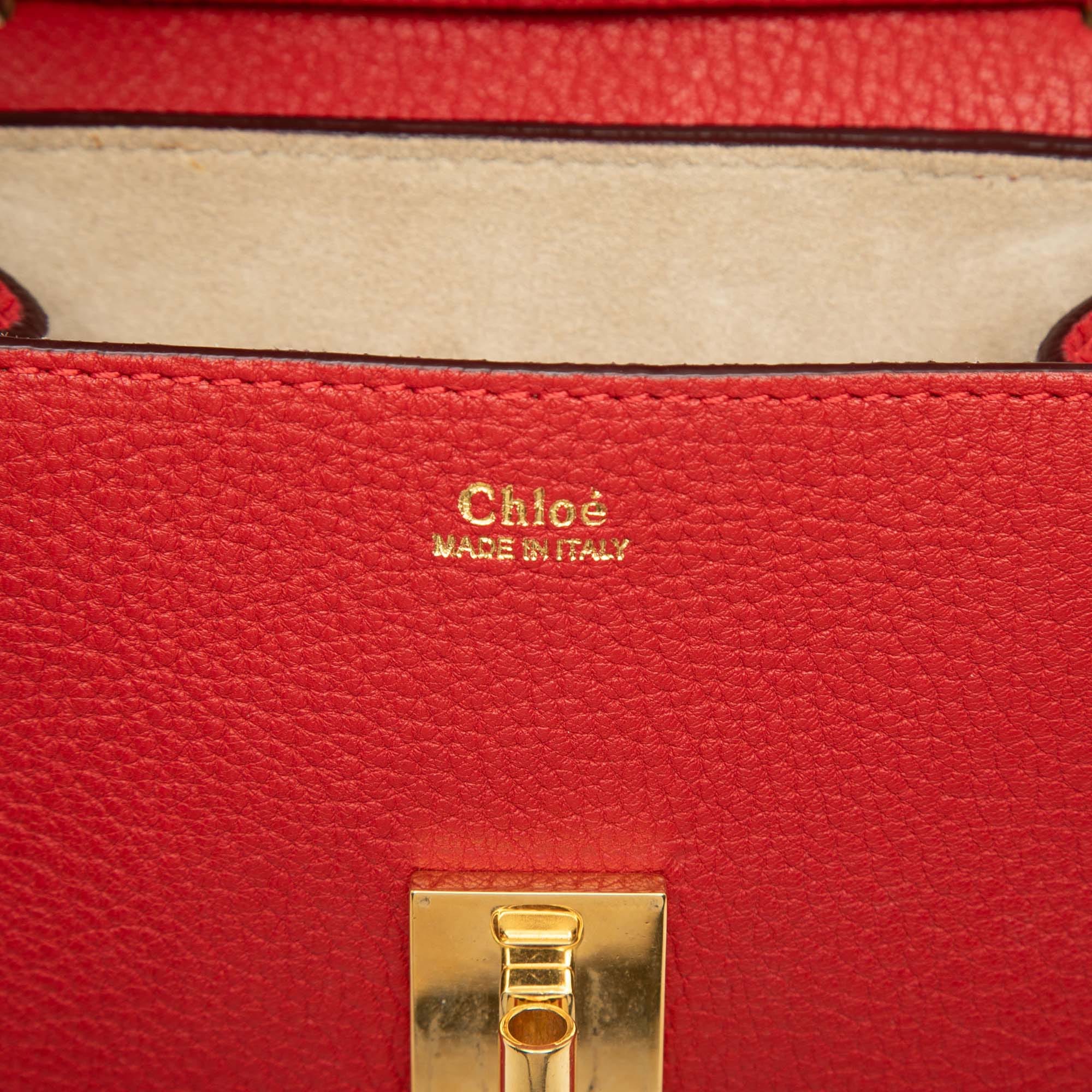 Chloé Mini Leather Drew Crossbody